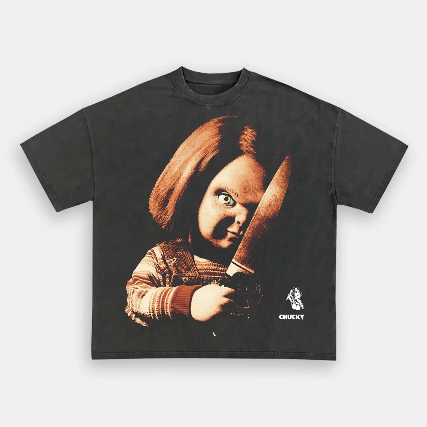CHUCKY VINTAGE V6 TEE - POPCHANGER