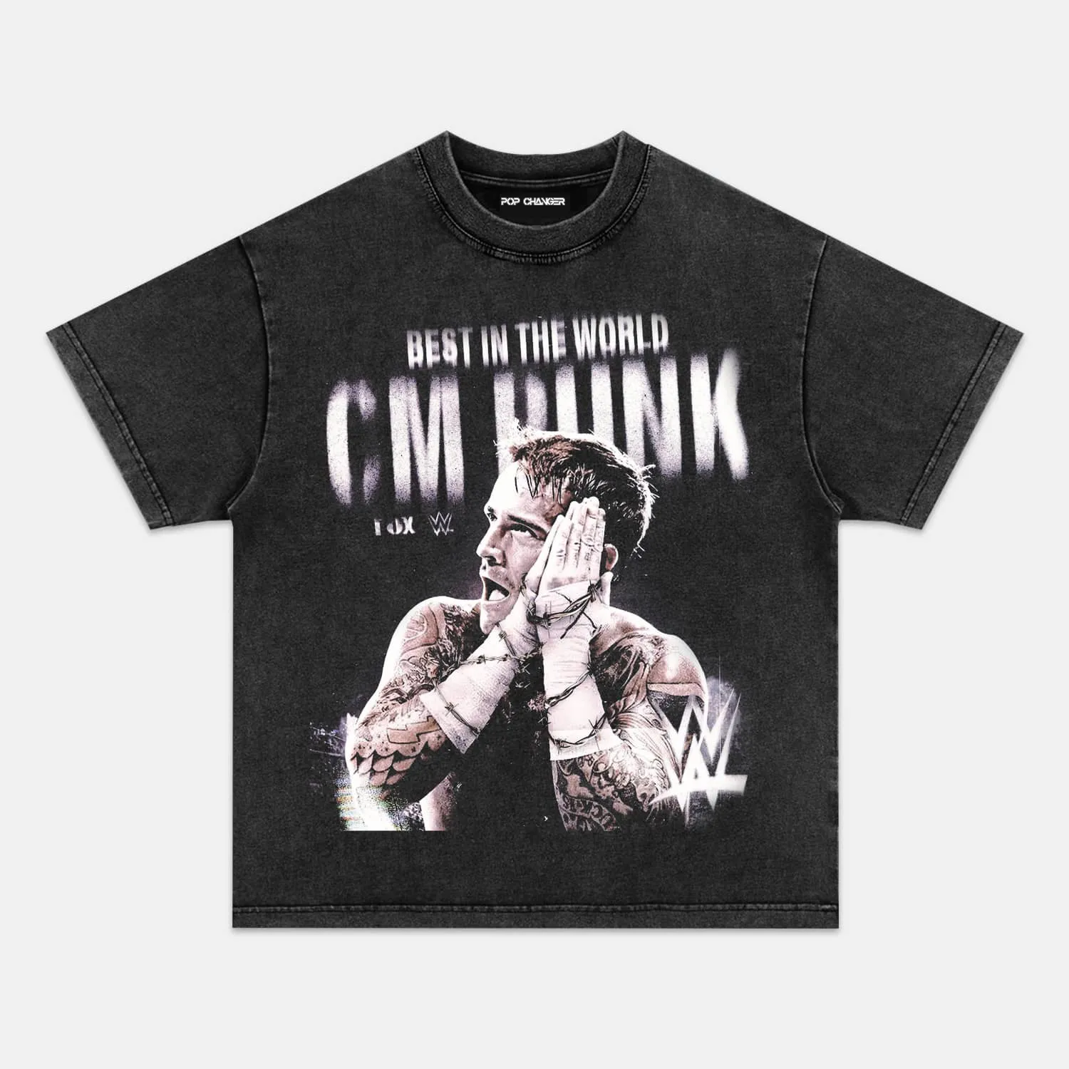 CM PUNK TEE 4.24 - POPCHANGER