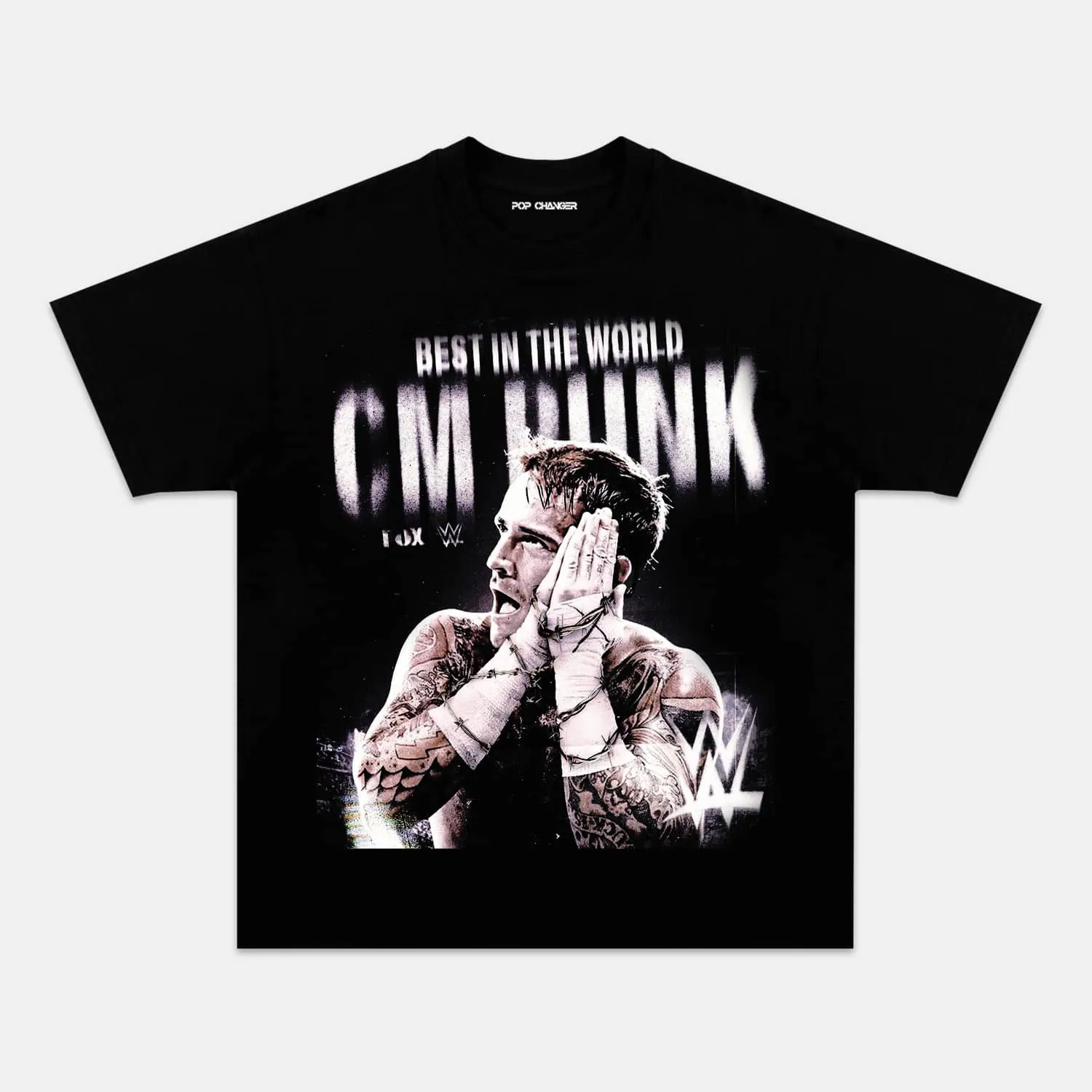 CM PUNK TEE 4.24 - POPCHANGER