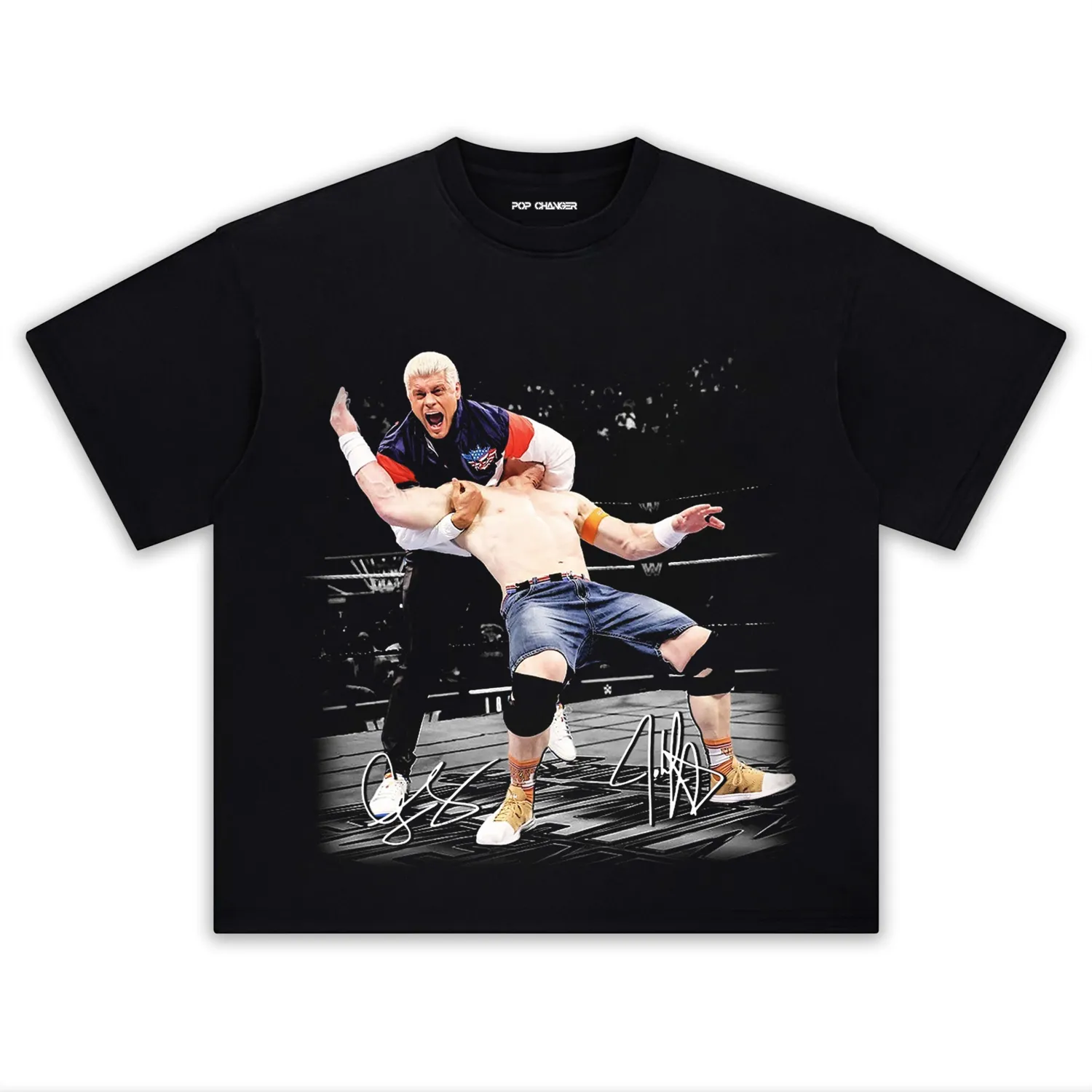 CODY RHODES & JOHN CENA TEE - POPCHANGER
