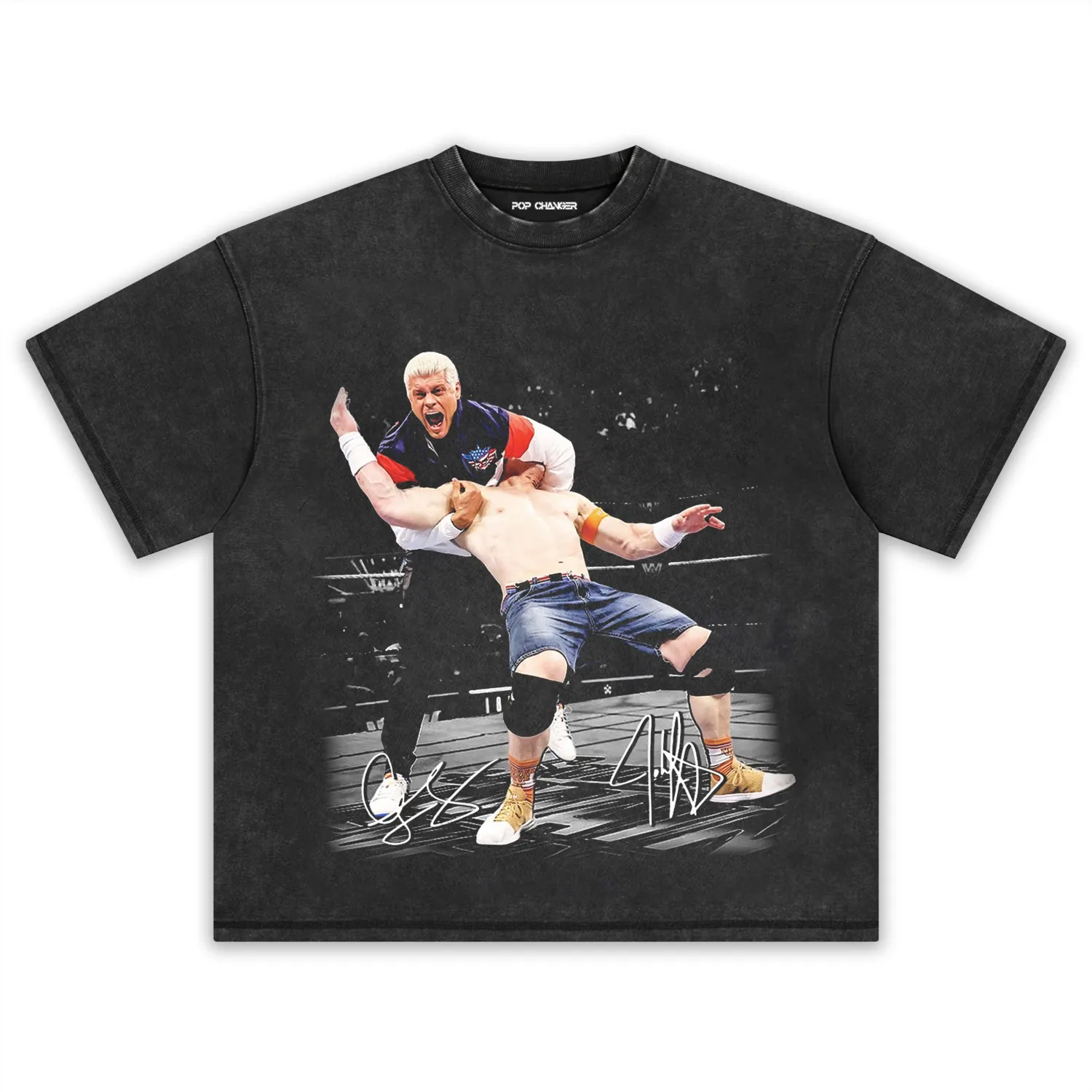 CODY RHODES & JOHN CENA TEE - POPCHANGER