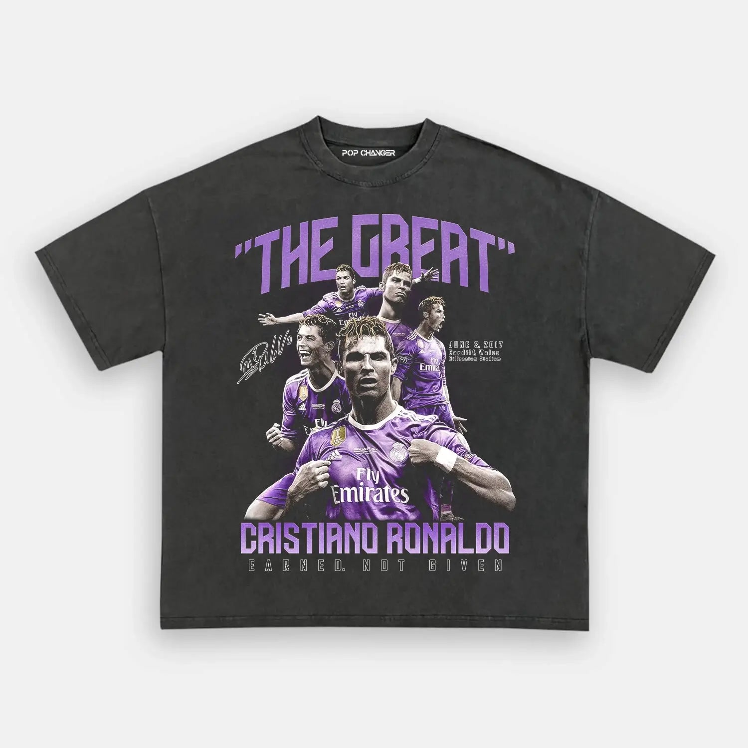 CRISTIANO RONALDO 2017 TEE - POPCHANGER