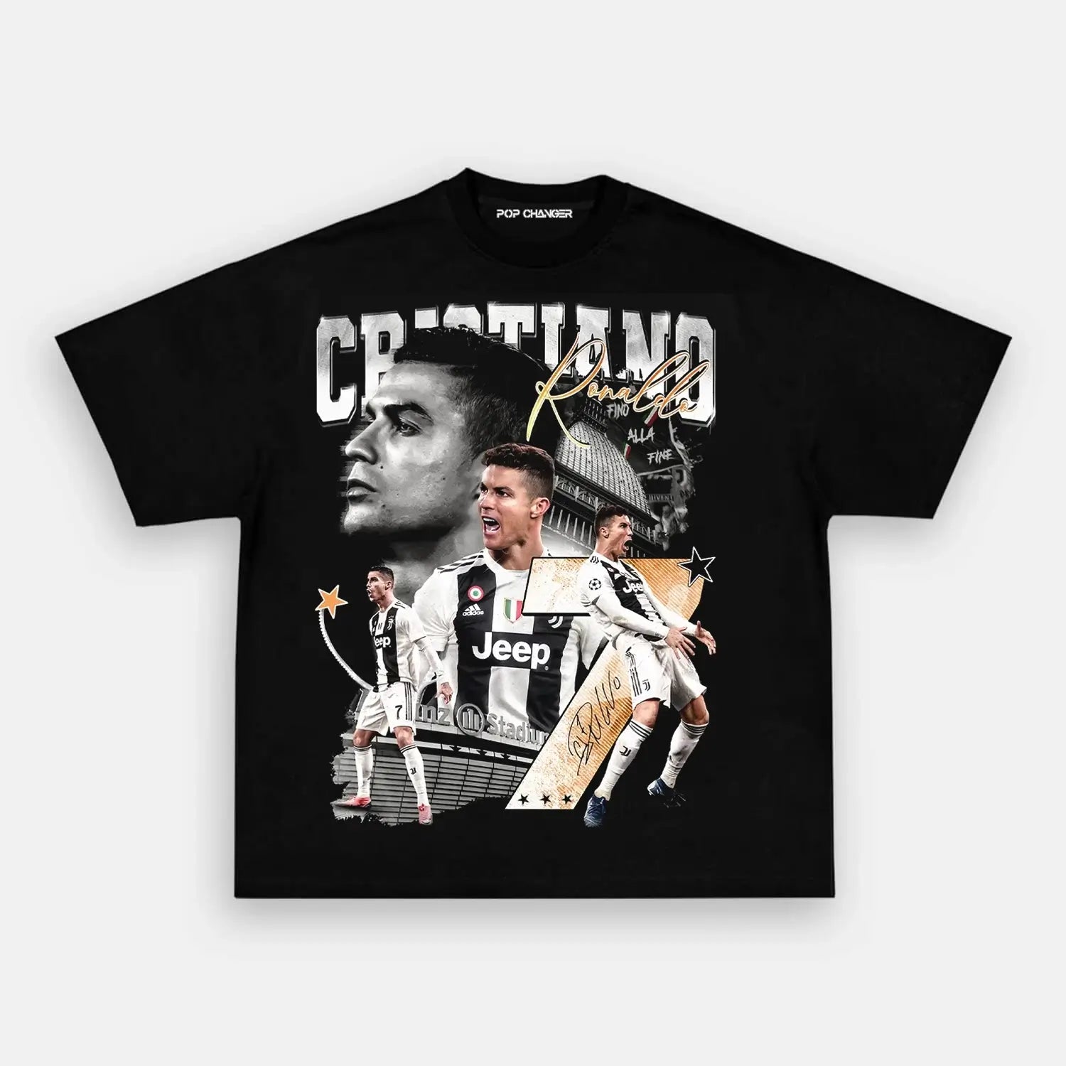 CRISTIANO RONALDO JUVENTUS TEE - POPCHANGER