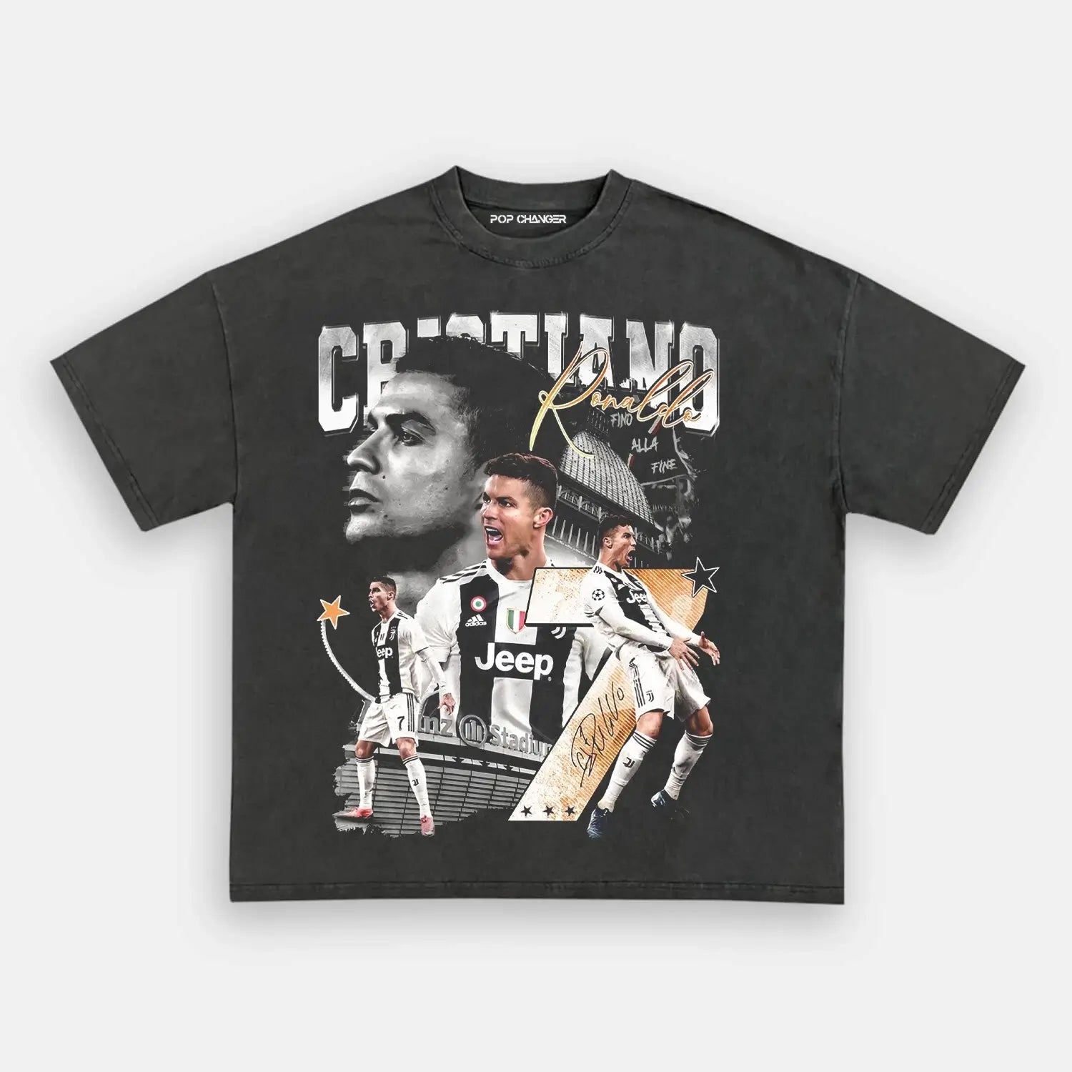 CRISTIANO RONALDO JUVENTUS TEE - POPCHANGER