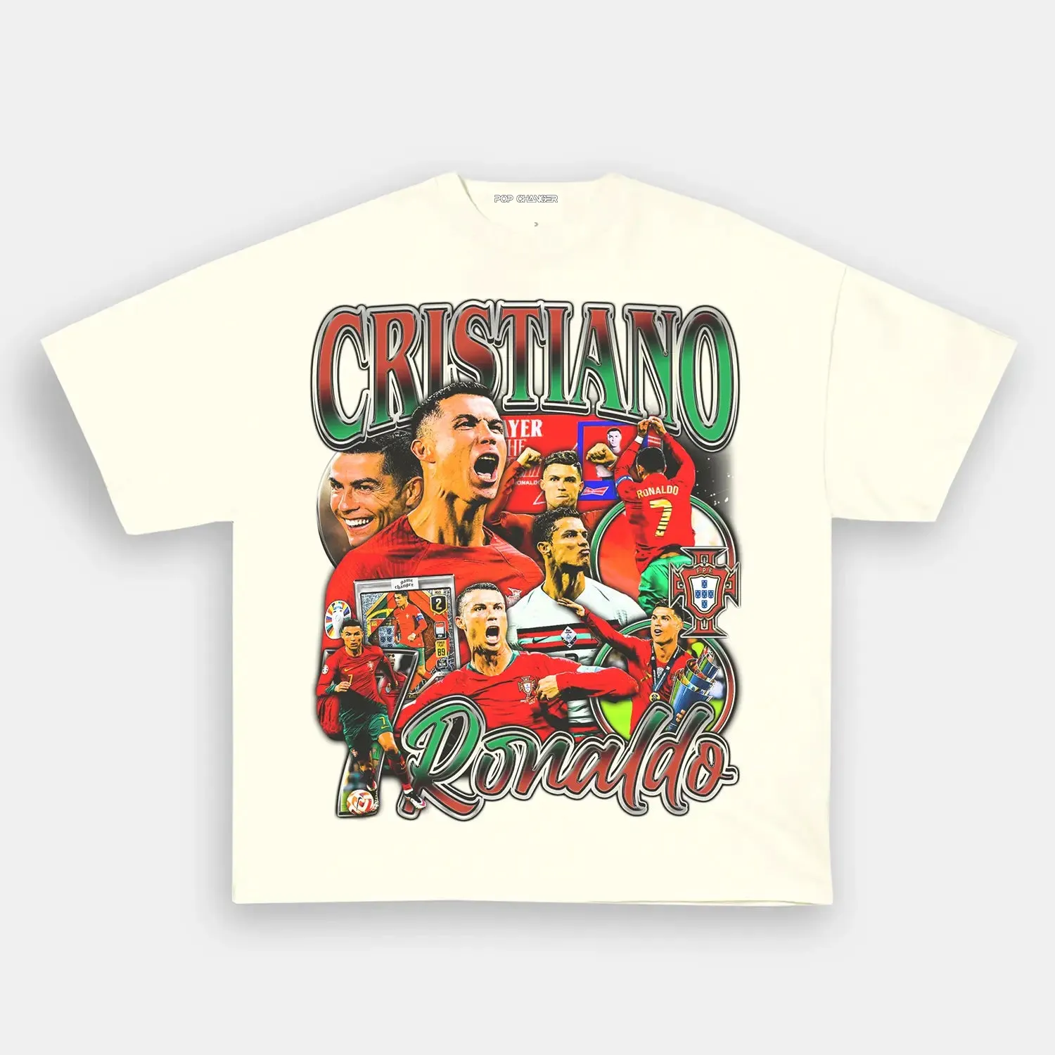 CRISTIANO RONALDO TEE 1.3 - POPCHANGER