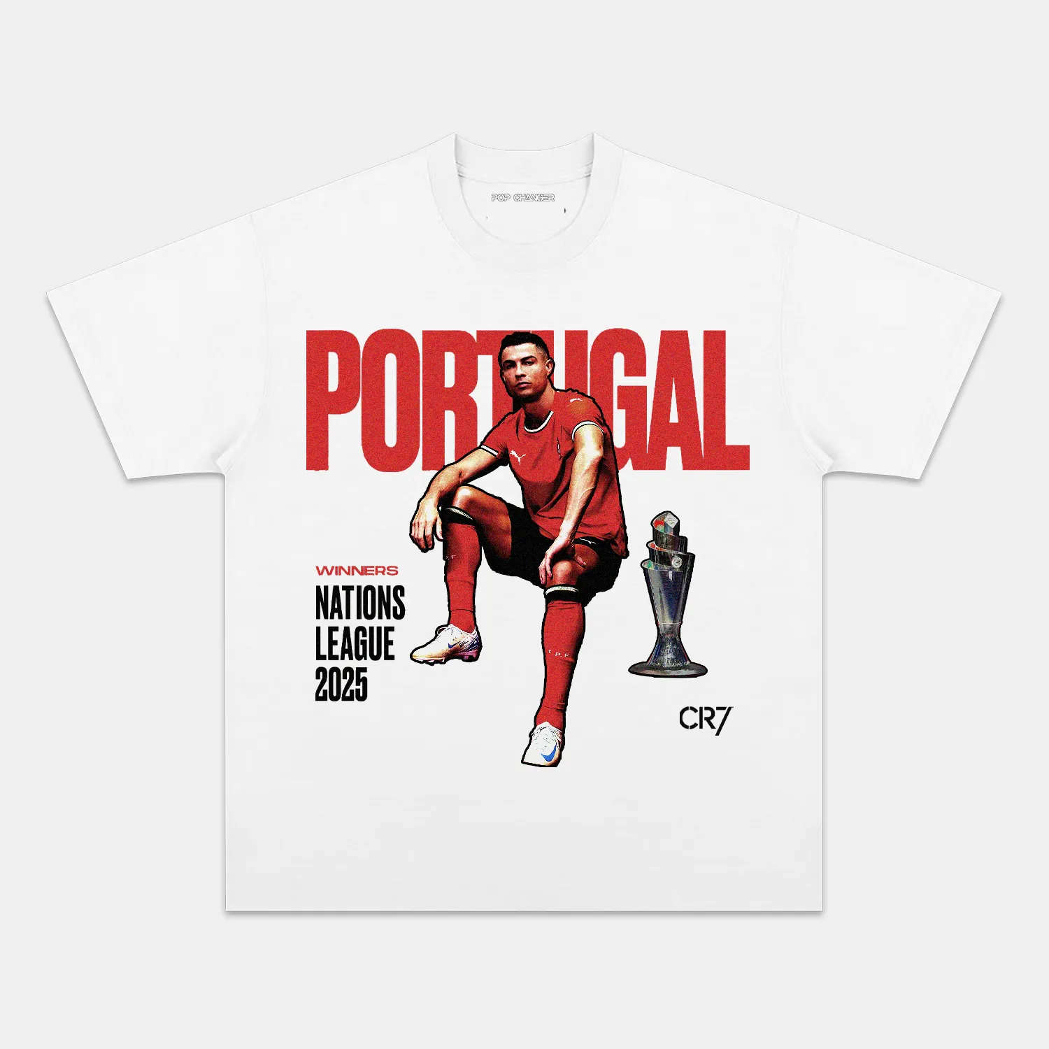 CRISTIANO RONALDO V4 TEE - POPCHANGER