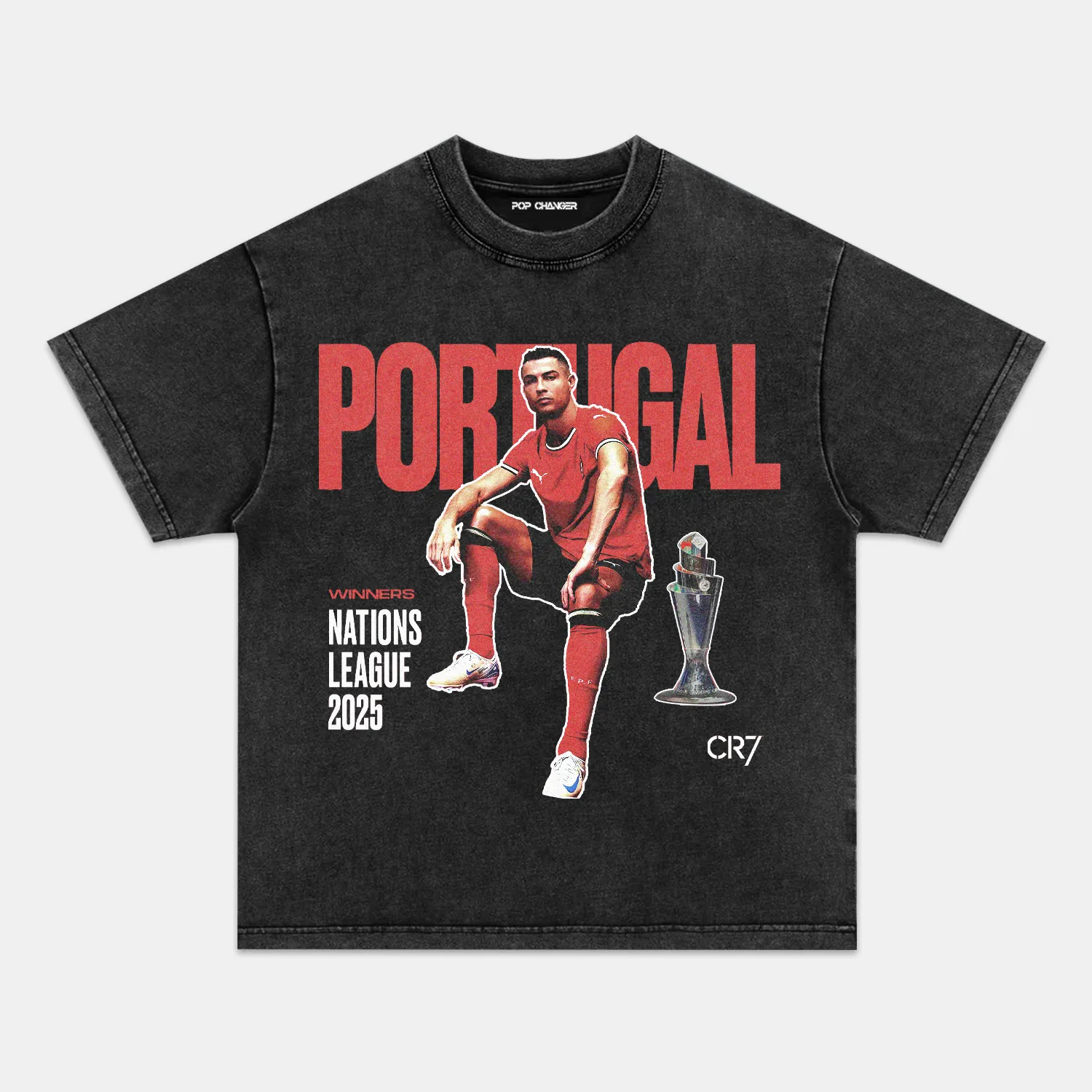 CRISTIANO RONALDO V4 TEE - POPCHANGER