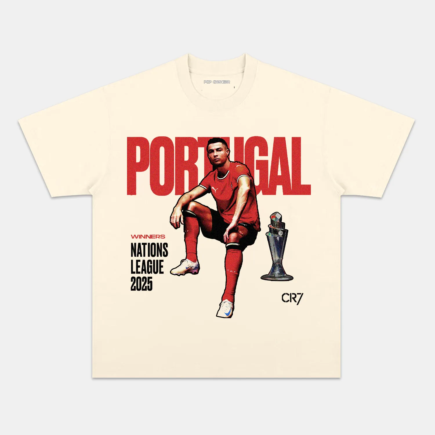 CRISTIANO RONALDO V4 TEE - POPCHANGER