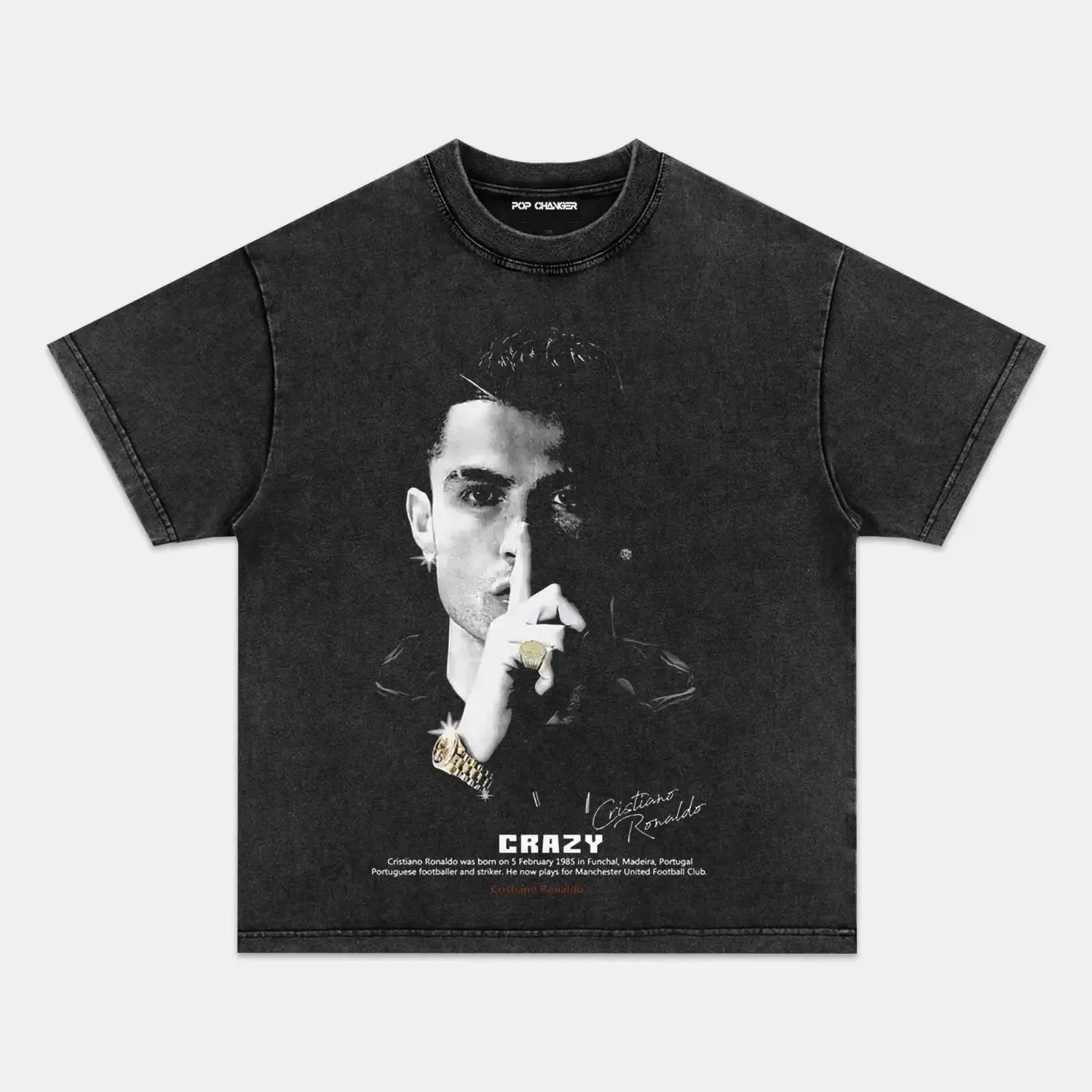 CRISTIANO RONALDO V5 TEE - POPCHANGER