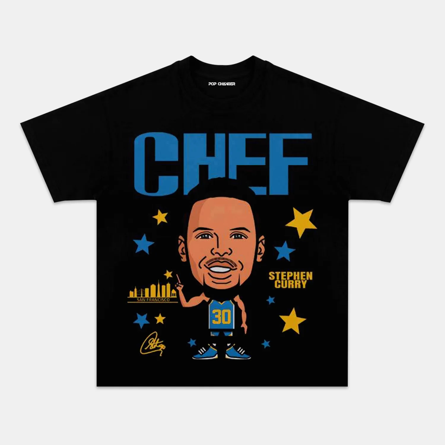CURRY CARTOON TEE - POPCHANGER