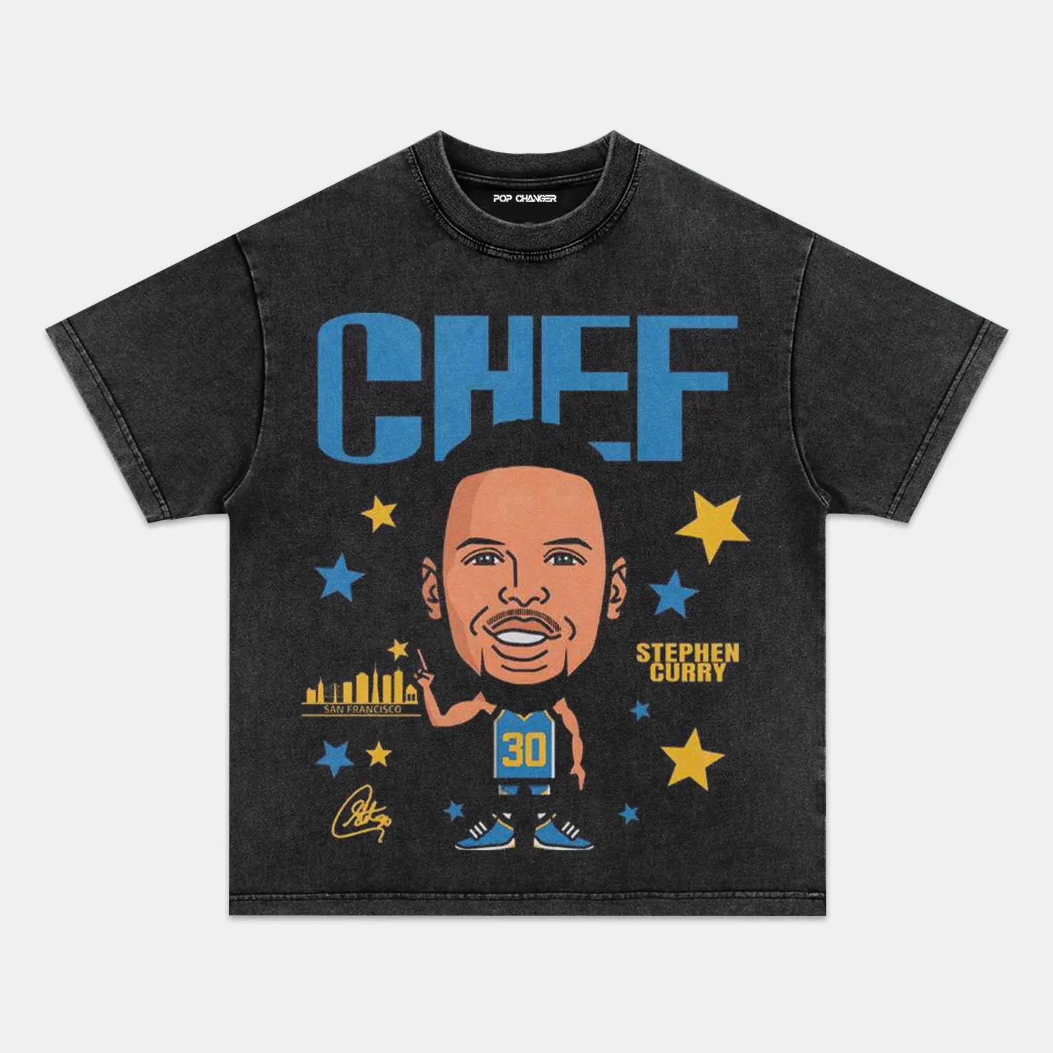 CURRY CARTOON TEE - POPCHANGER