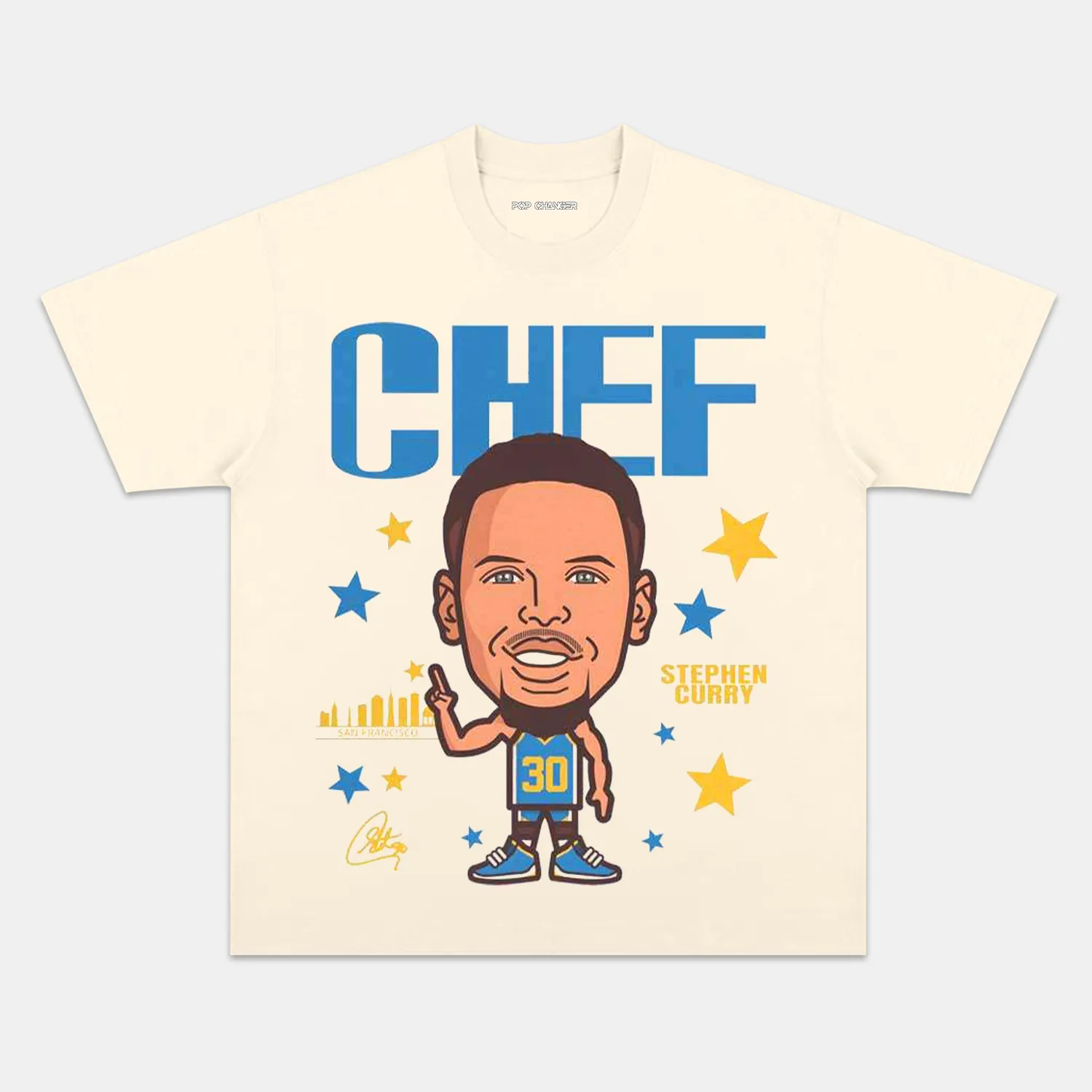CURRY CARTOON TEE - POPCHANGER