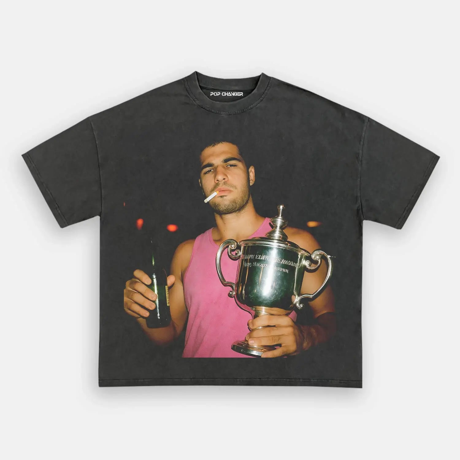 Carlos Alcaraz Champion Tee 3.0 - POPCHANGER