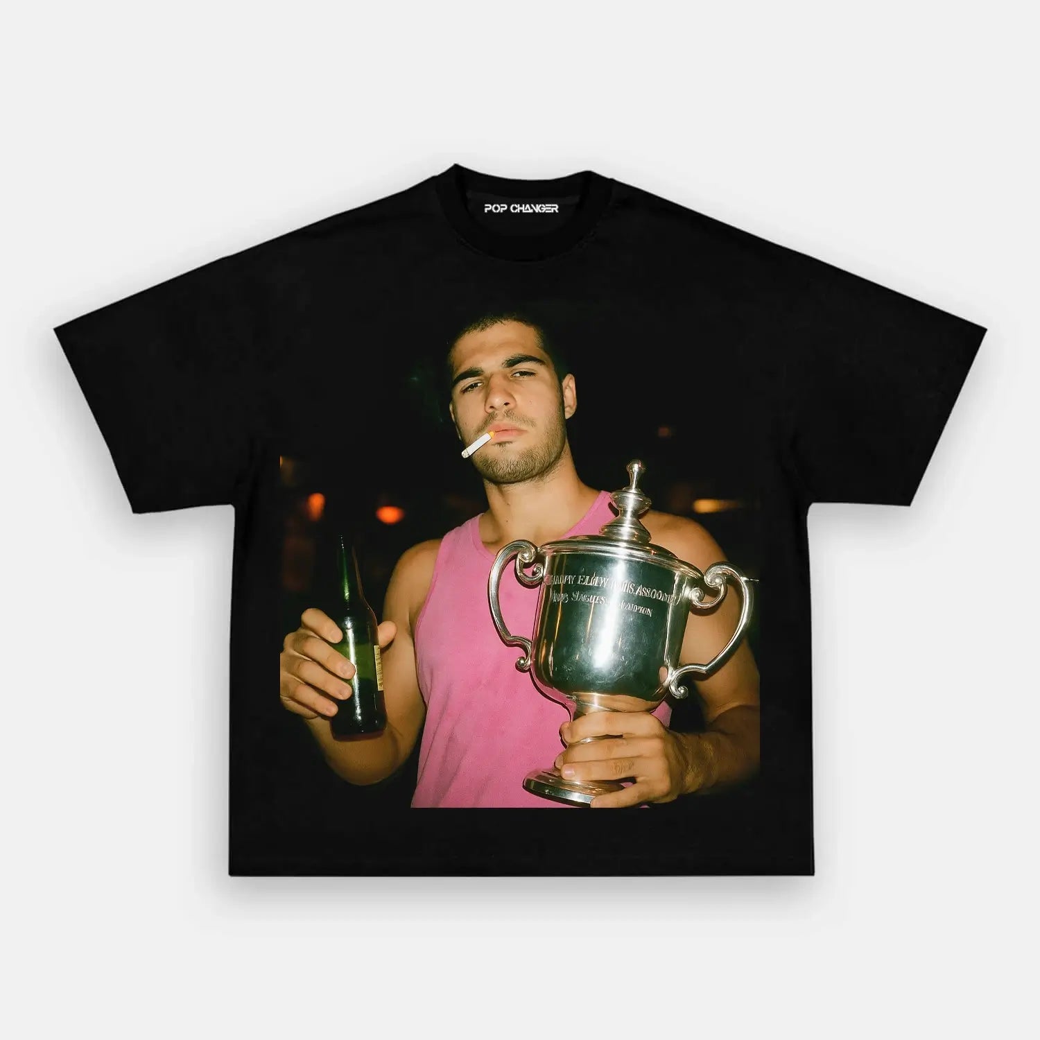 Carlos Alcaraz Champion Tee 3.0 - POPCHANGER