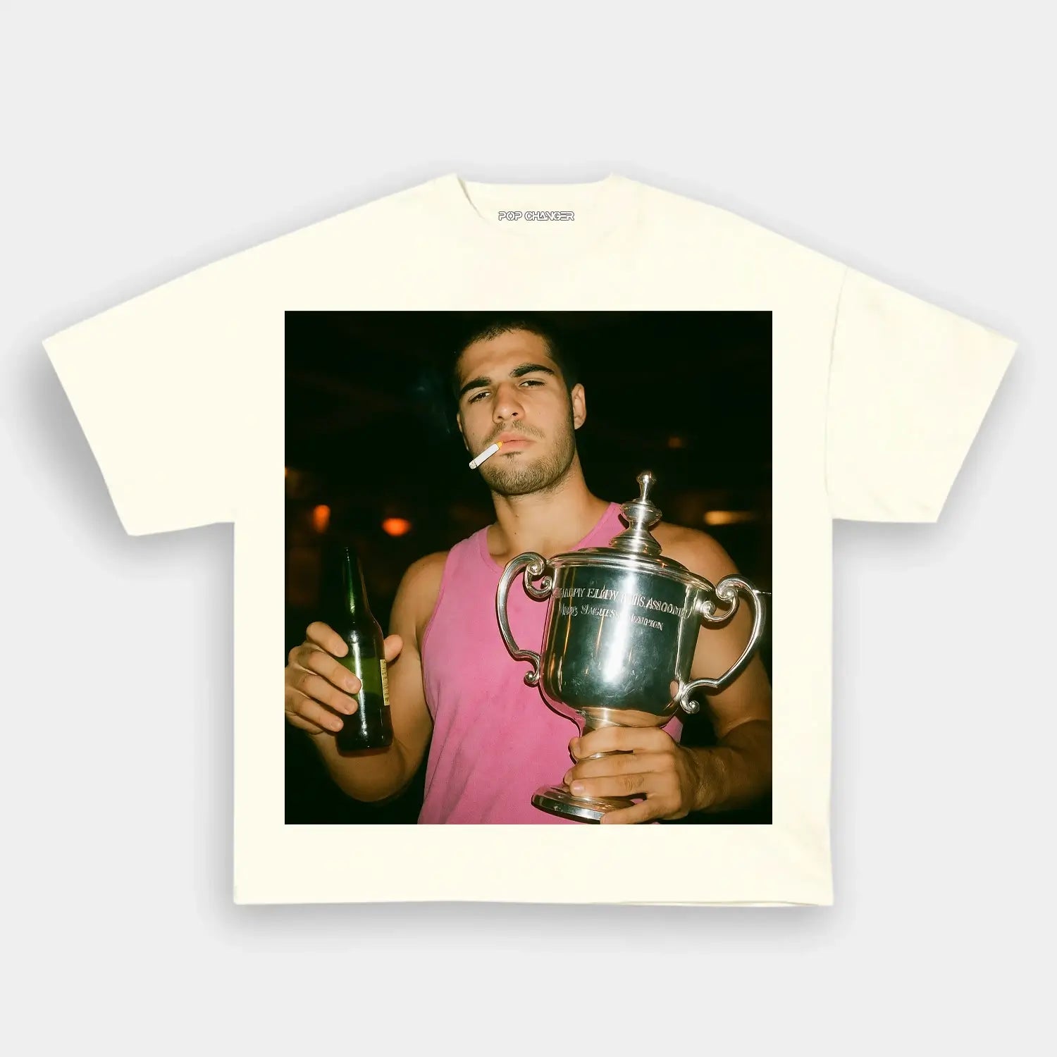 Carlos Alcaraz Champion Tee 3.0 - POPCHANGER
