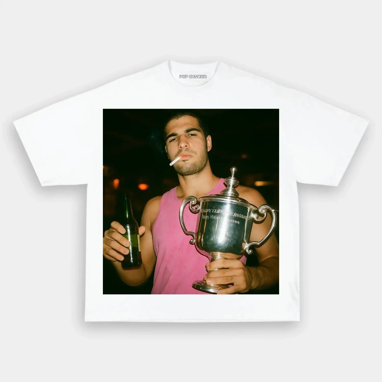 Carlos Alcaraz Champion Tee 3.0 - POPCHANGER