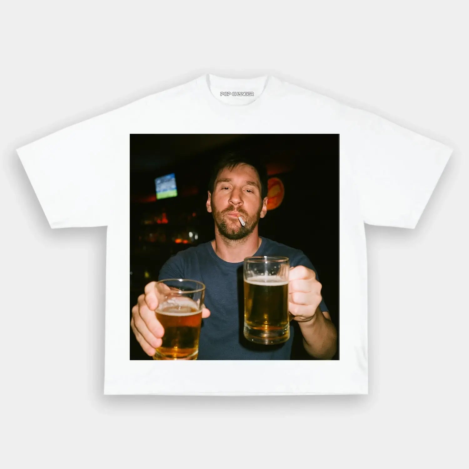 Cheers with Messi Tee - POPCHANGER