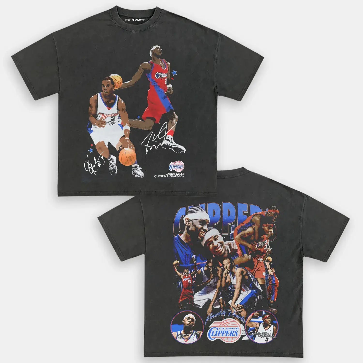 Clippers - KnuckleHeads Old School Tee - POPCHANGER