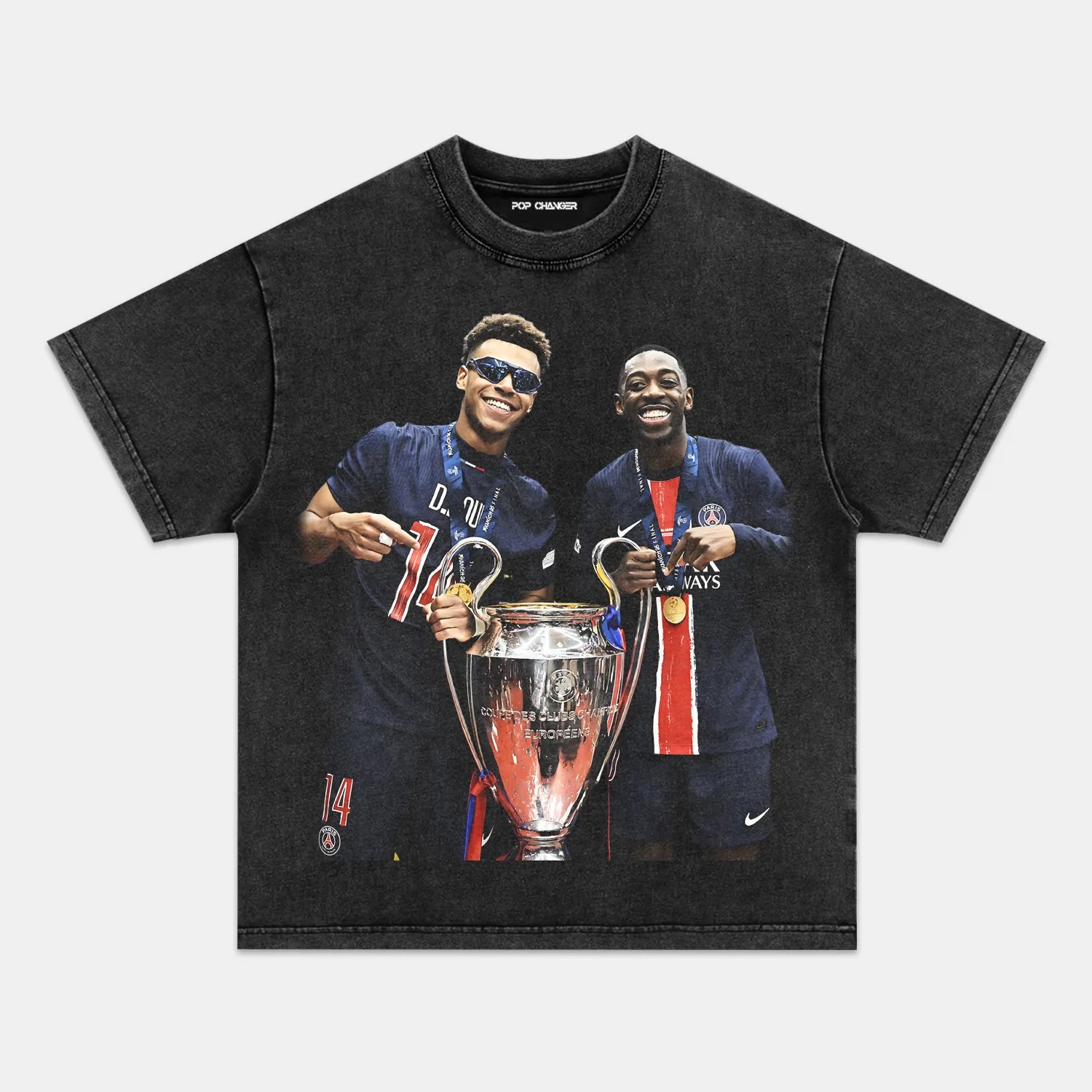 DÉSIRÉ DOUÉ & OUSMANE DEMBÉLÉ TEE - POPCHANGER