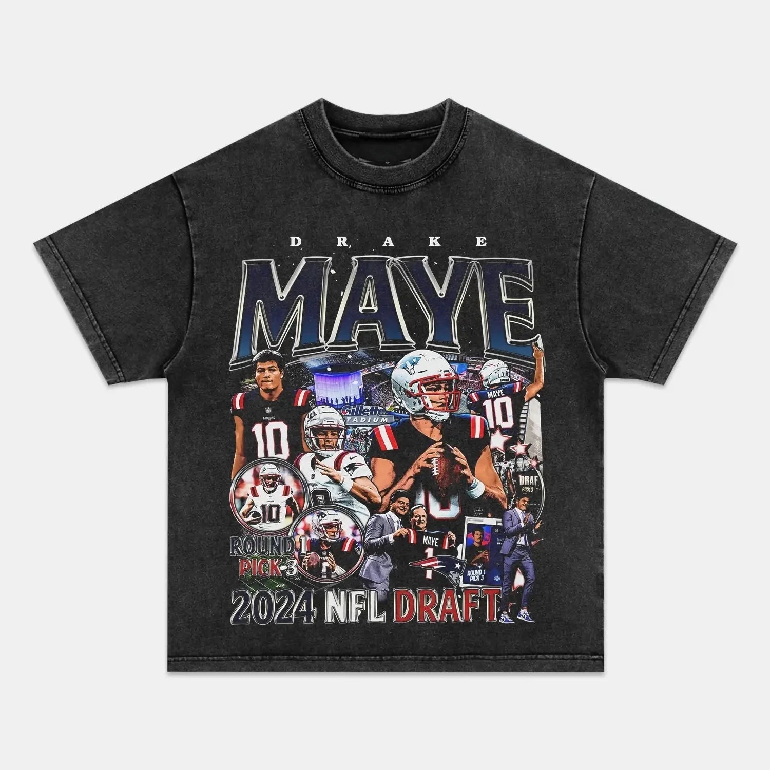 DRAKE MAYE - PATRIOTS TEE - POPCHANGER