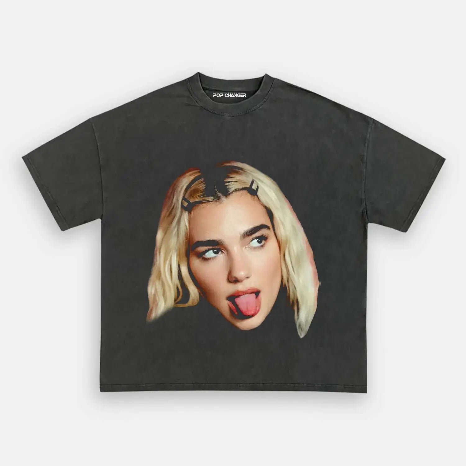 DUA LIPA BIG FACES V2 TEE - POPCHANGER