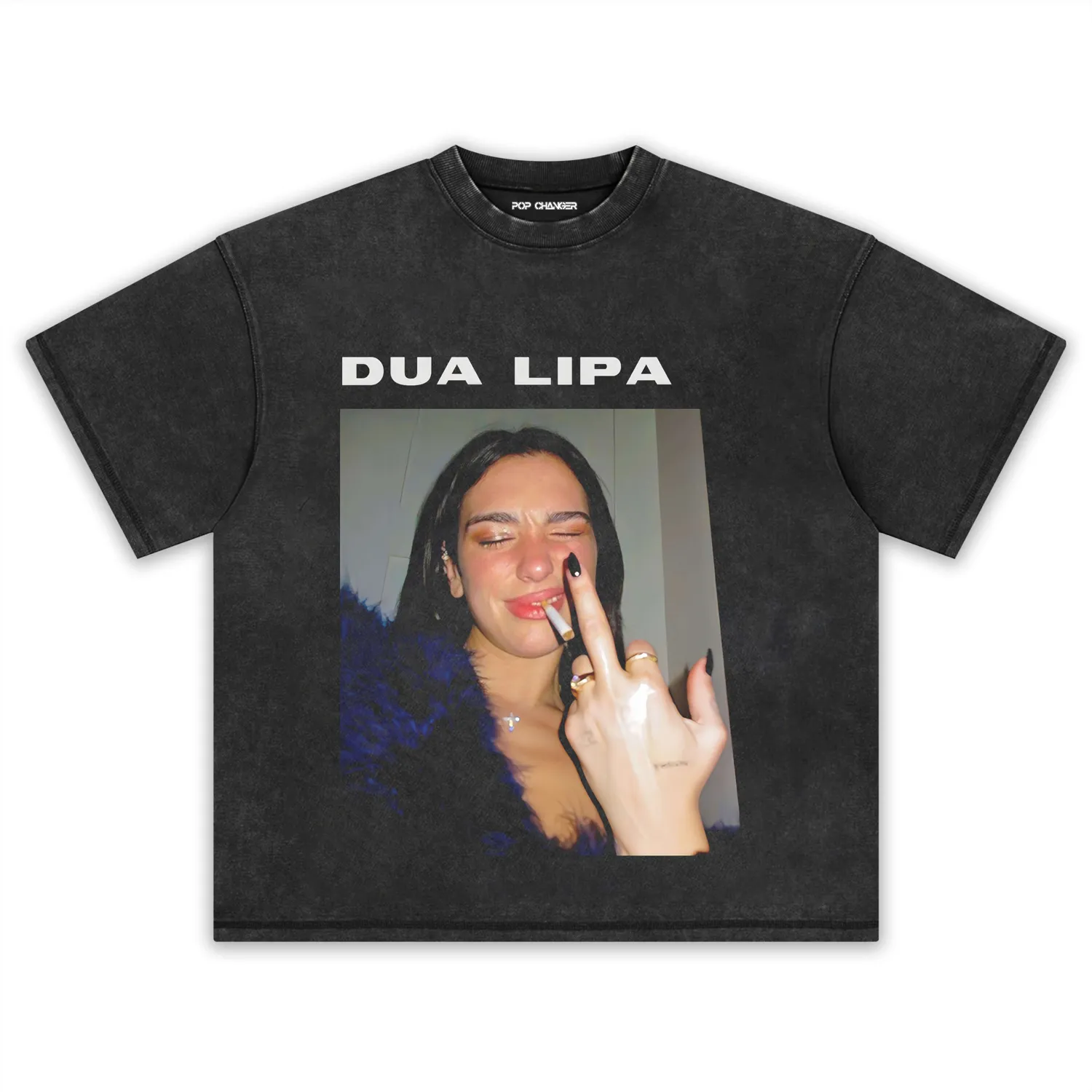 DUA LIPA POP VINTAGE TEE - POPCHANGER