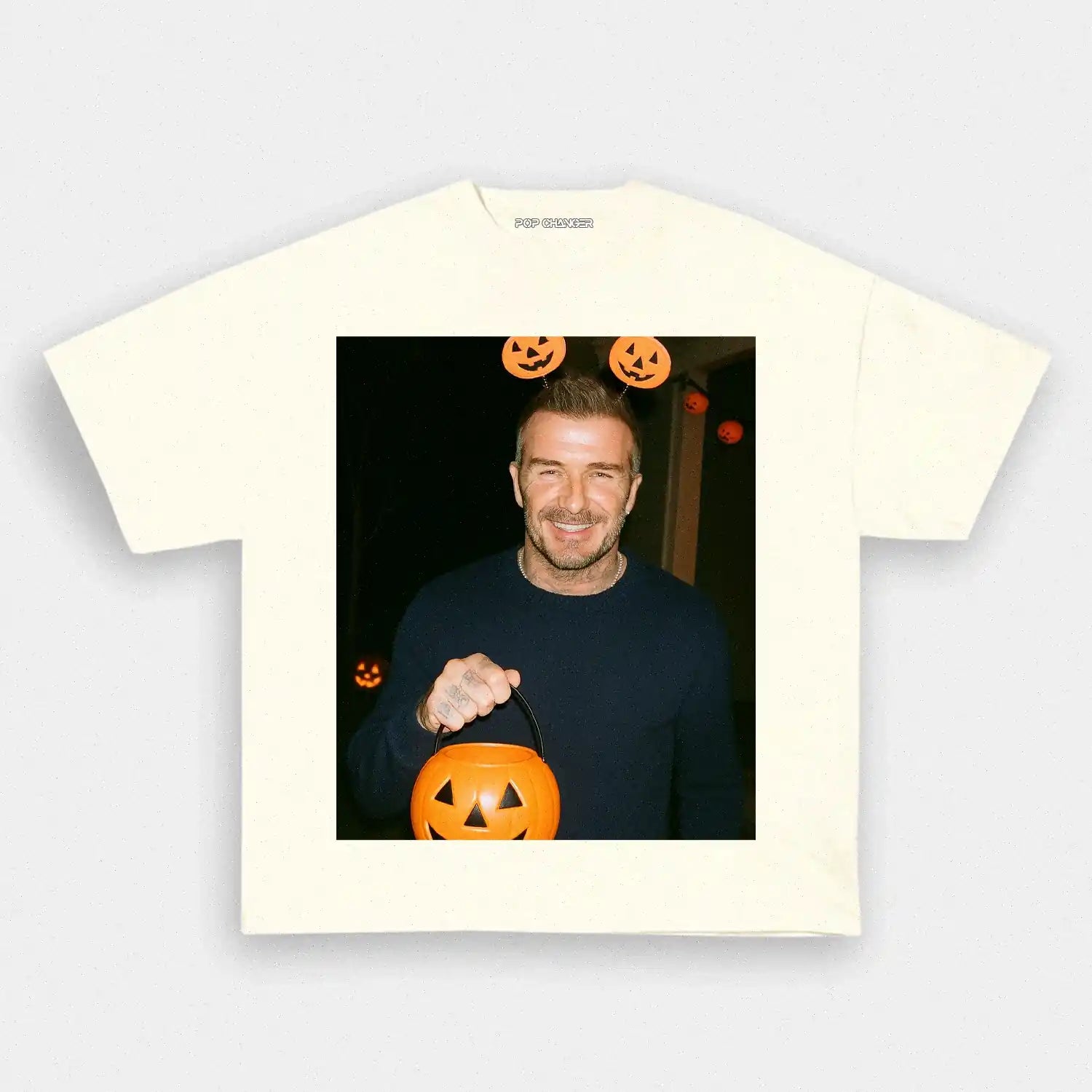 David Beckham Trick Or Treat Tee - POPCHANGER