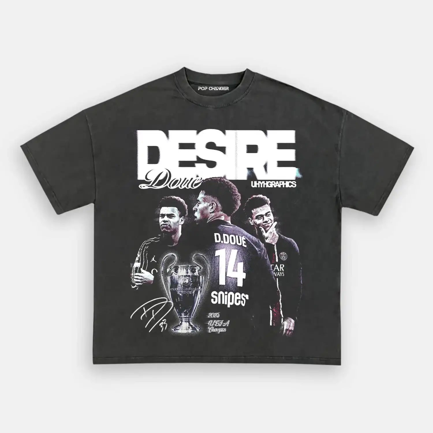 Désiré Doué 2025UEFA Champions WEar - POPCHANGER