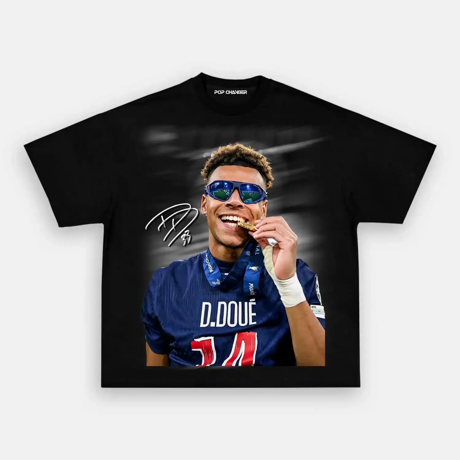 Désiré Doué Champions Wear - POPCHANGER