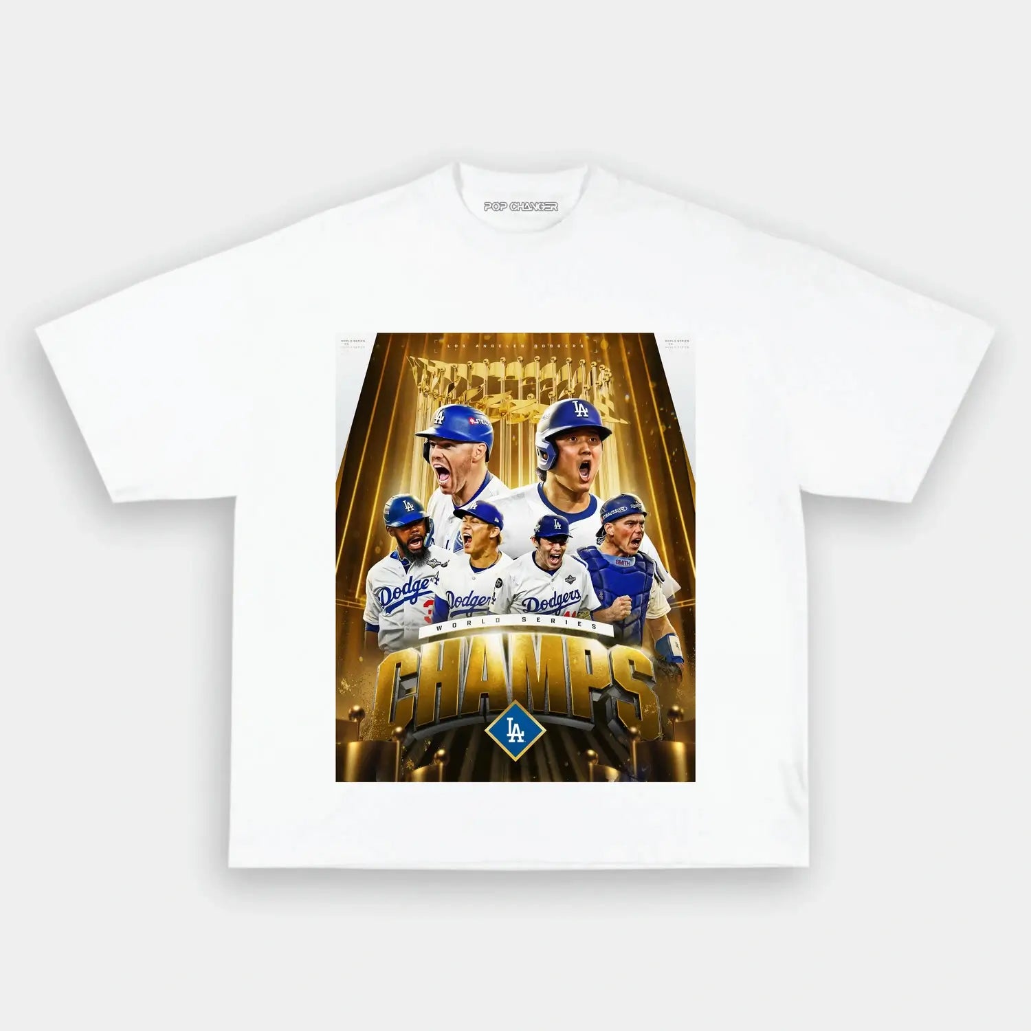 Dodgers Champion Tee - POPCHANGER