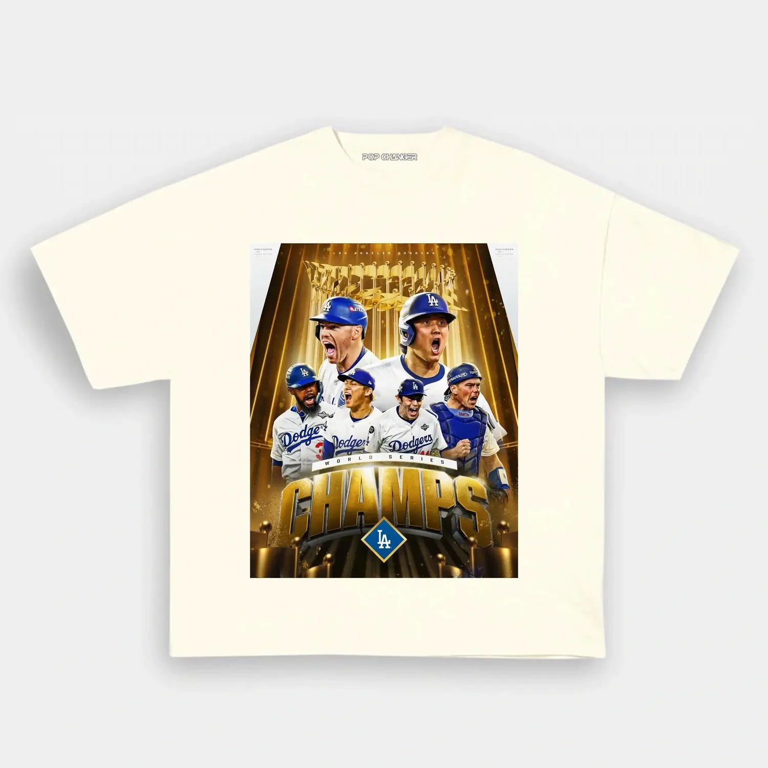 Dodgers Champion Tee - POPCHANGER