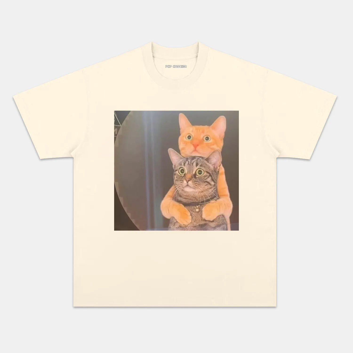 EMBRACING CAT TEE - POPCHANGER
