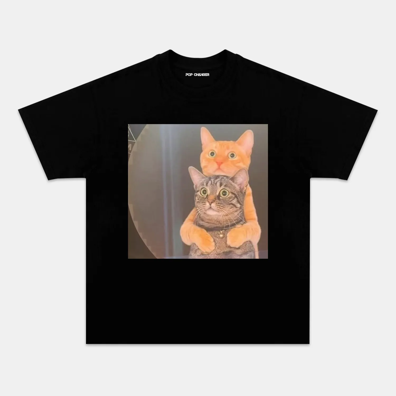 EMBRACING CAT TEE - POPCHANGER