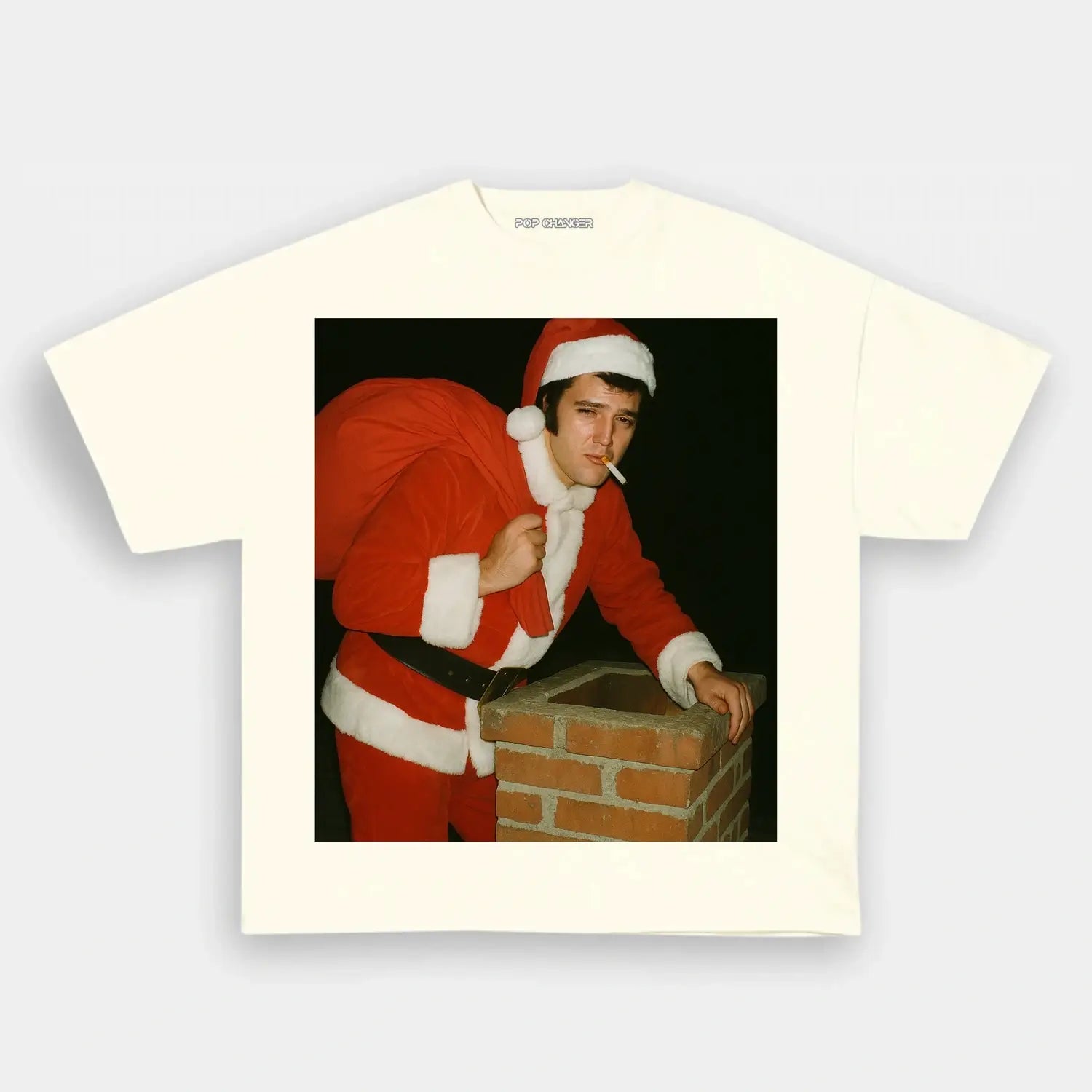 Elvis Presley Santa Tee - POPCHANGER
