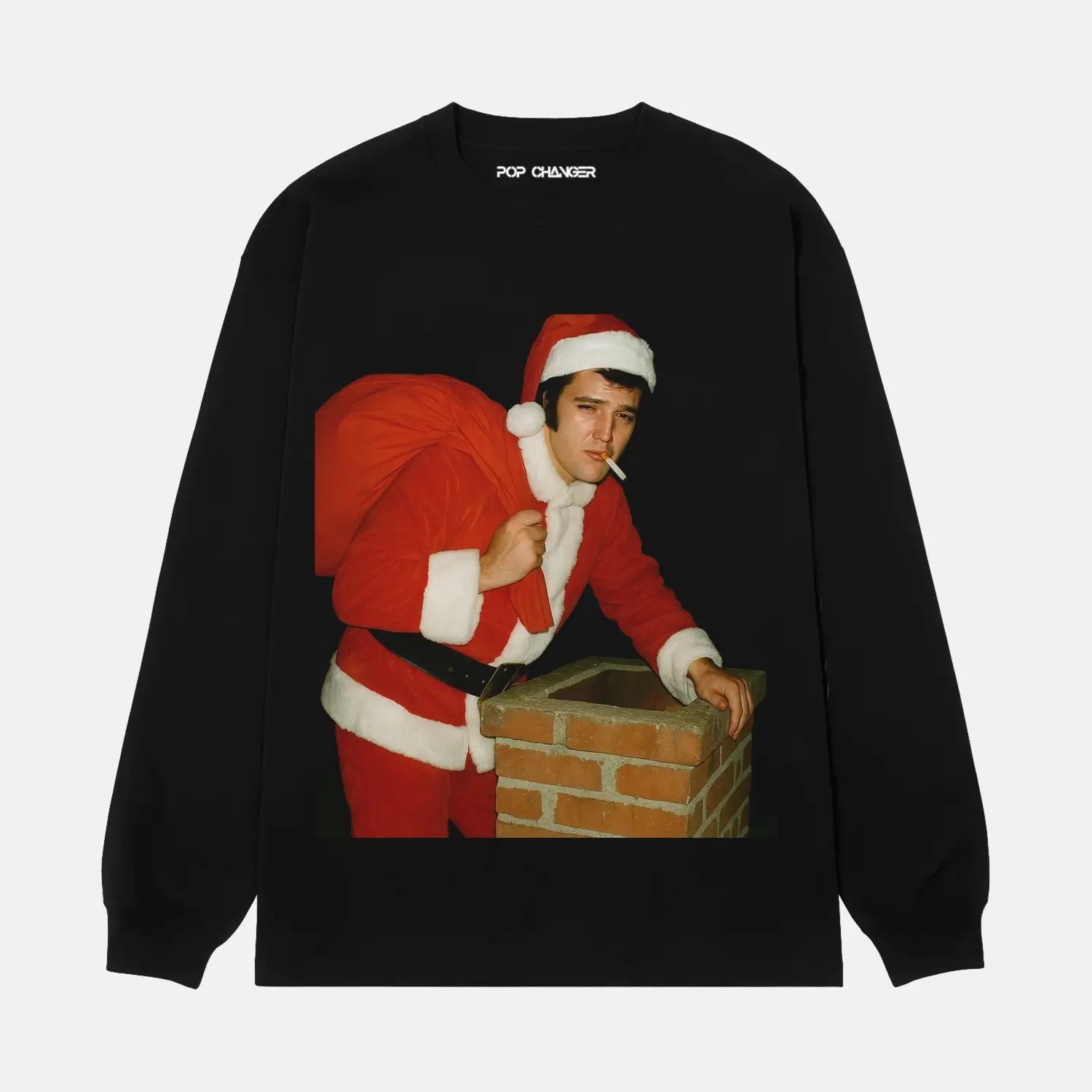 Elvis Presley Santa Tee