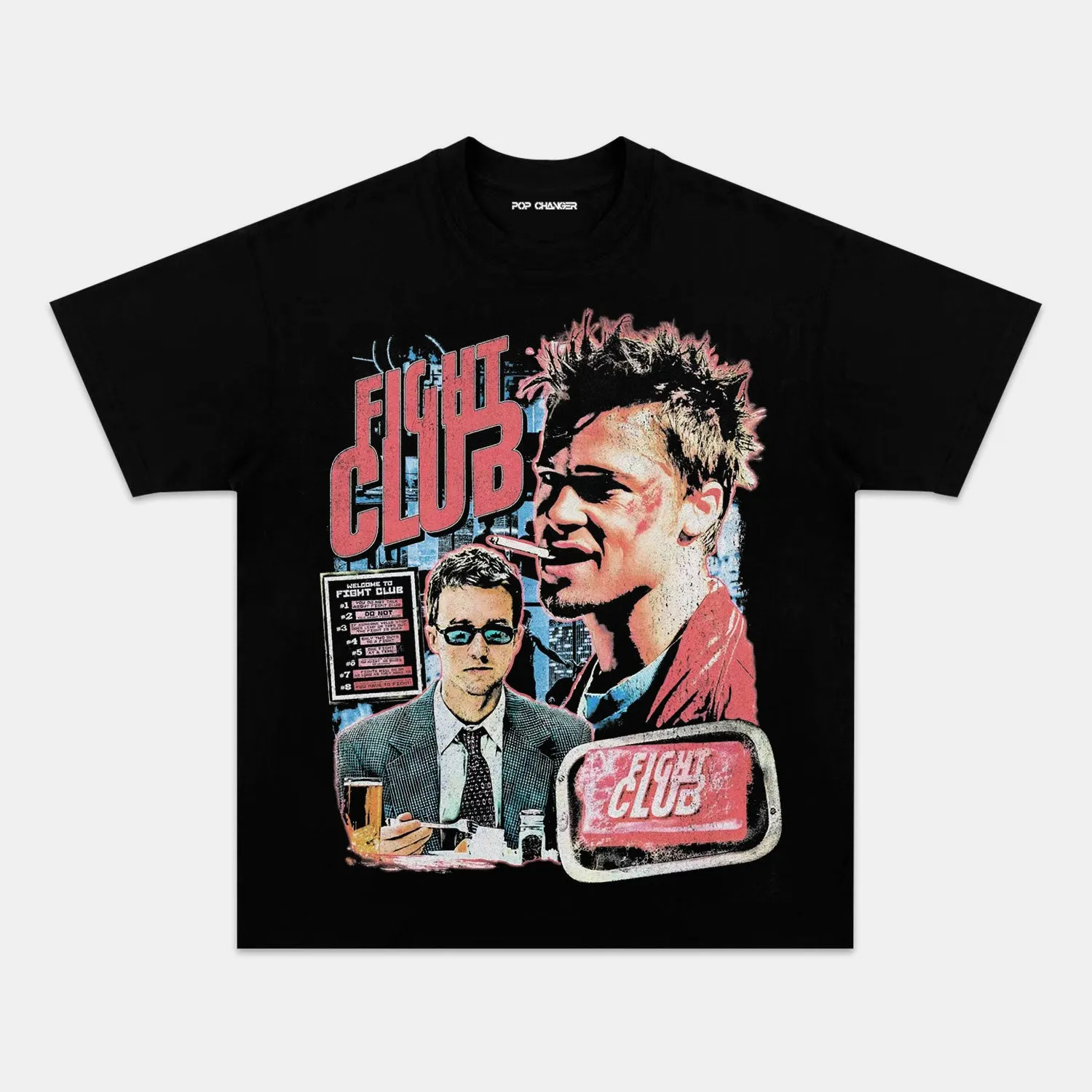 FIGHT CLUB 1999 VINTAGE TEE 1.0 - POPCHANGER