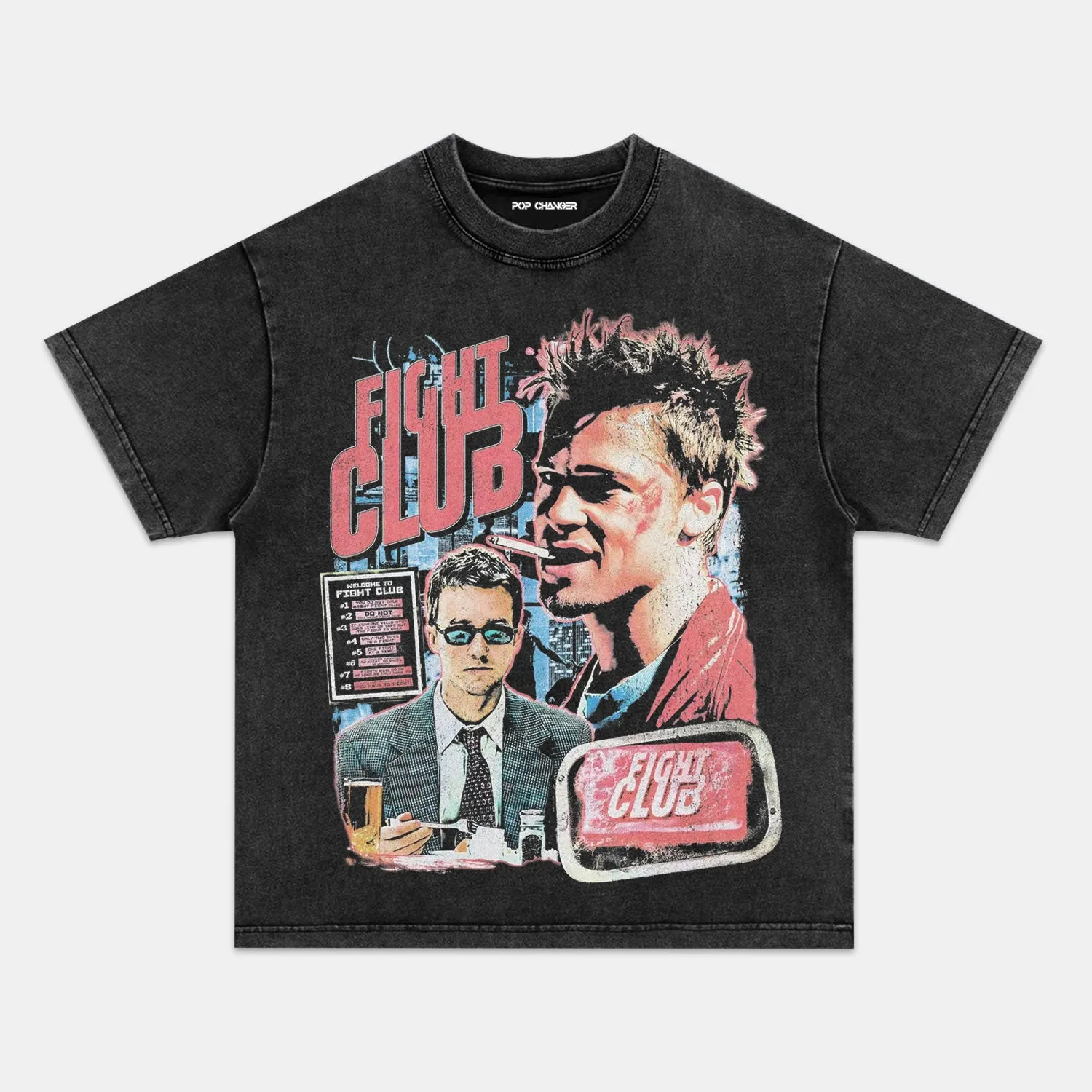 FIGHT CLUB 1999 VINTAGE TEE 1.0 - POPCHANGER