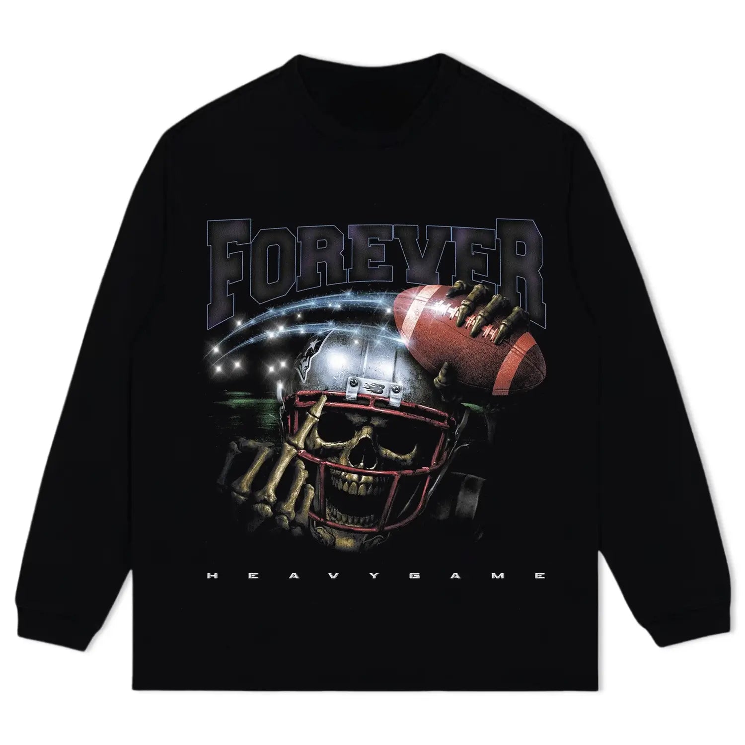 BLACK LONG SLEEVES T-SHIRT