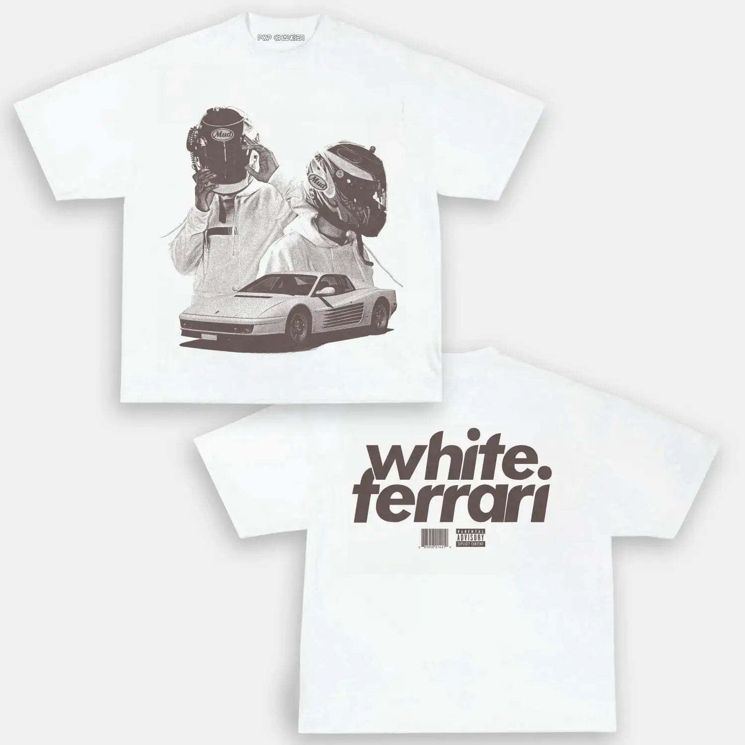 Frank Ocean White Ferrari - [DS] - POPCHANGER