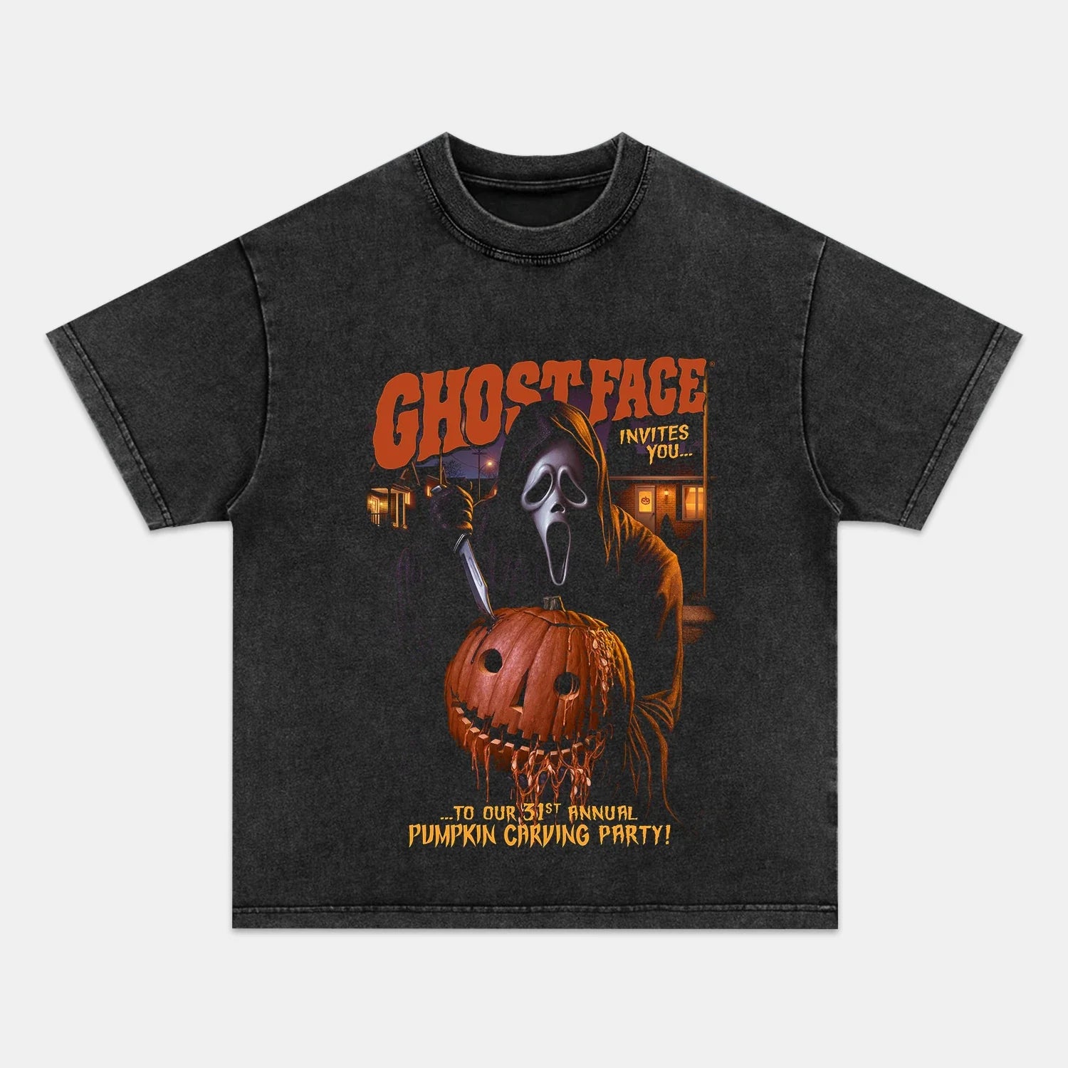 GHOST FACE TEE - POPCHANGER