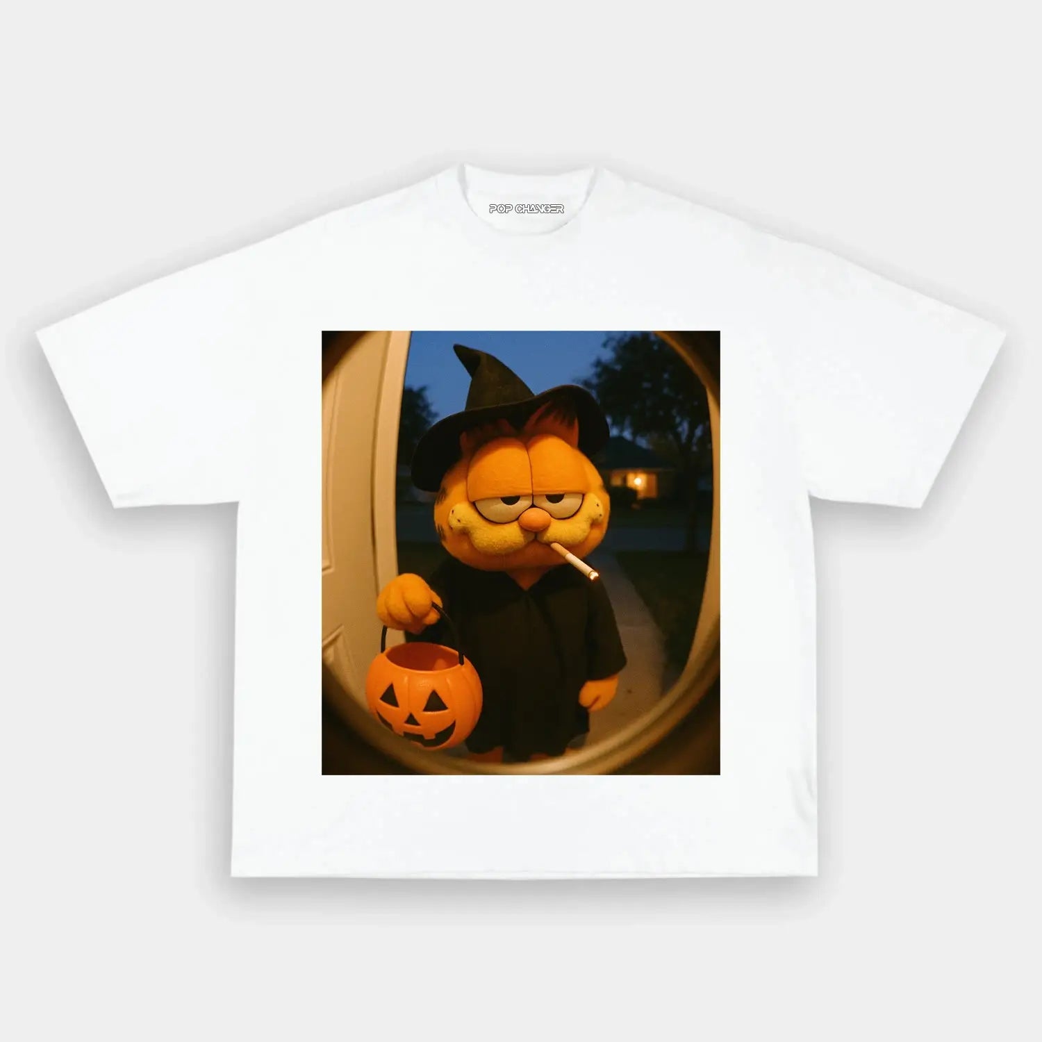 Garfield Trick Or Treat Tee - POPCHANGER