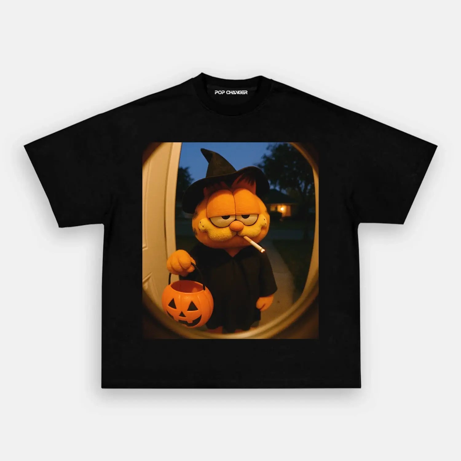 Garfield Trick Or Treat Tee - POPCHANGER