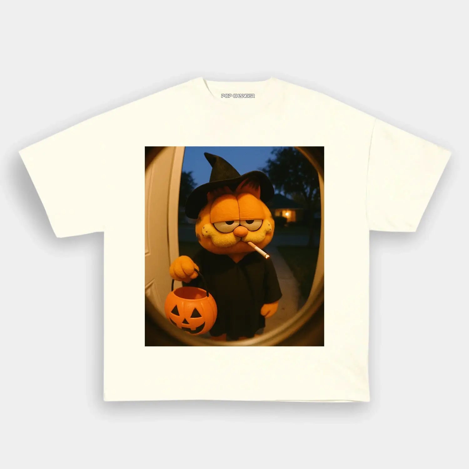 Garfield Trick Or Treat Tee - POPCHANGER