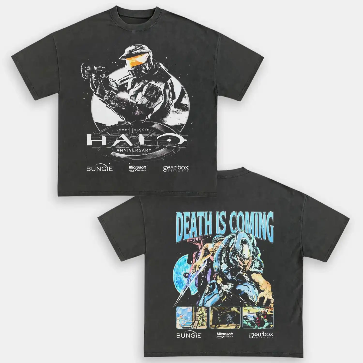 HALO COMBAT EVOLVED 2001 VINTAGE TEE - [DS] - POPCHANGER