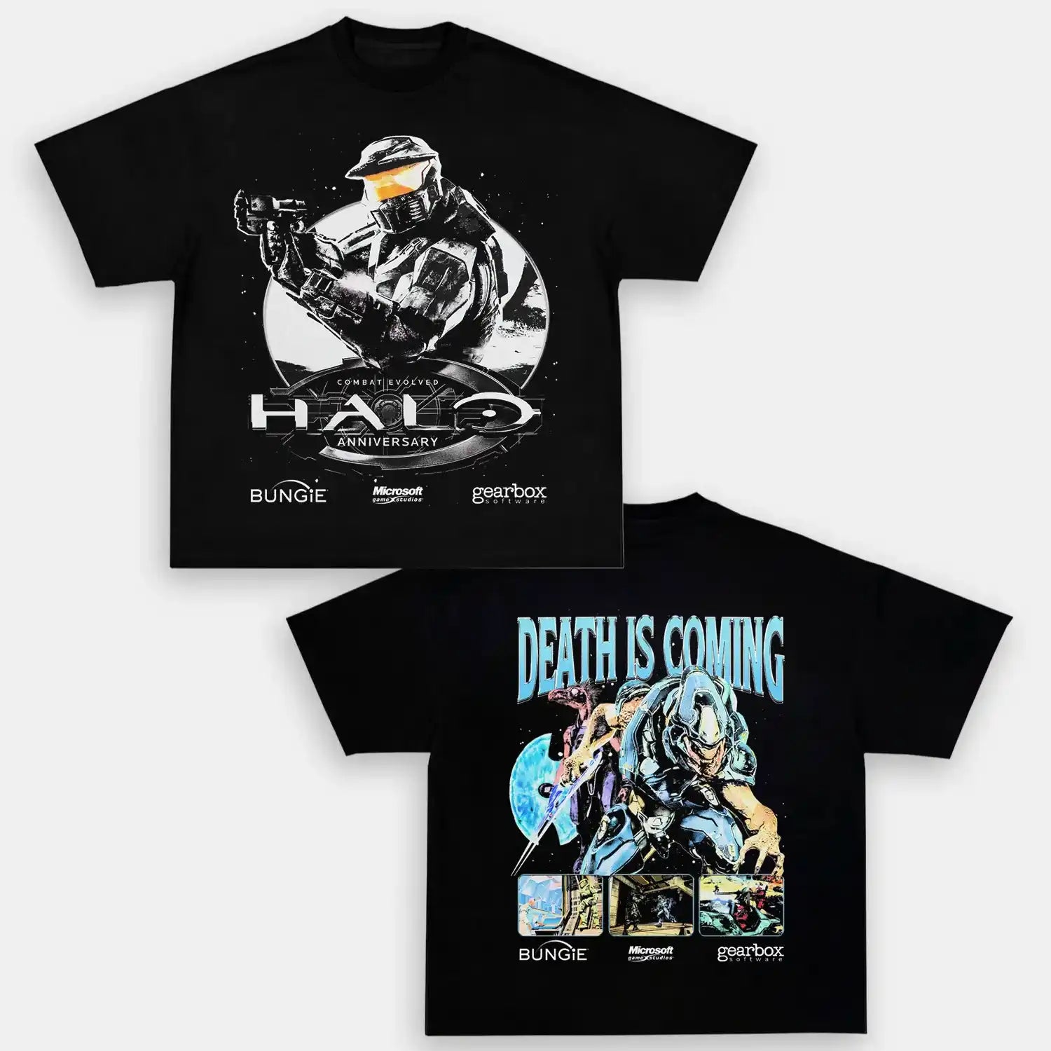 HALO COMBAT EVOLVED 2001 VINTAGE TEE - [DS] - POPCHANGER