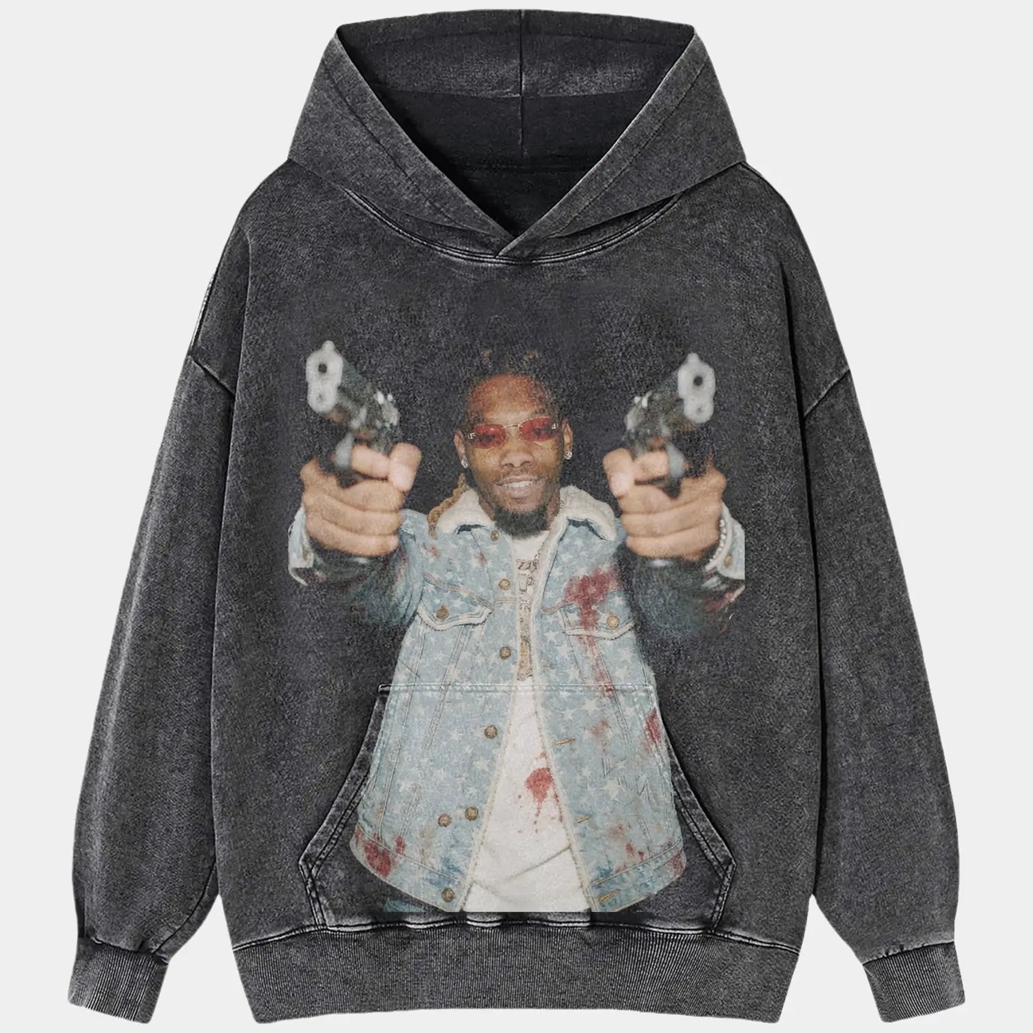 Offset Dual Guns Tee