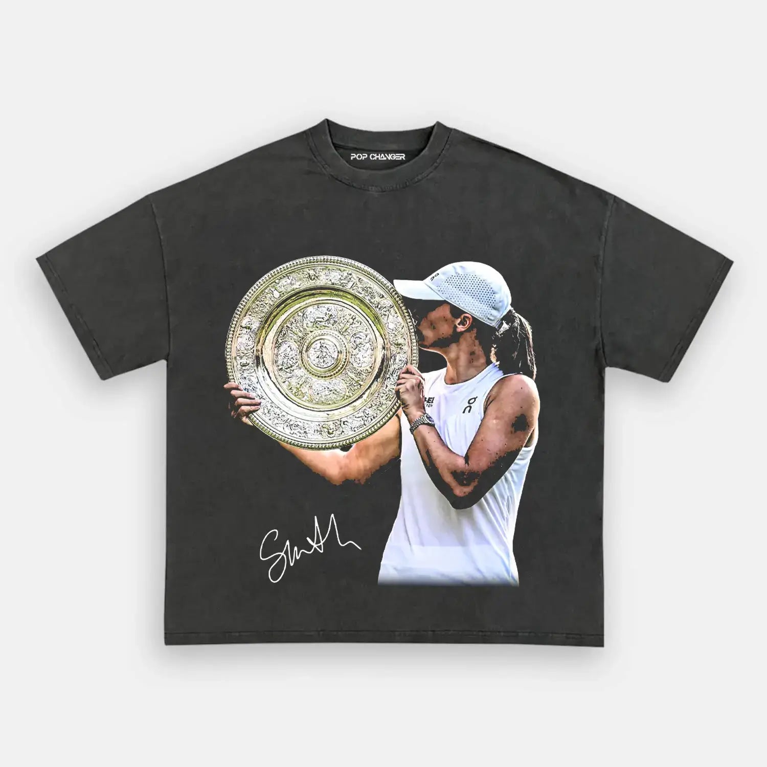 IGA SWIATEK TEE - POPCHANGER