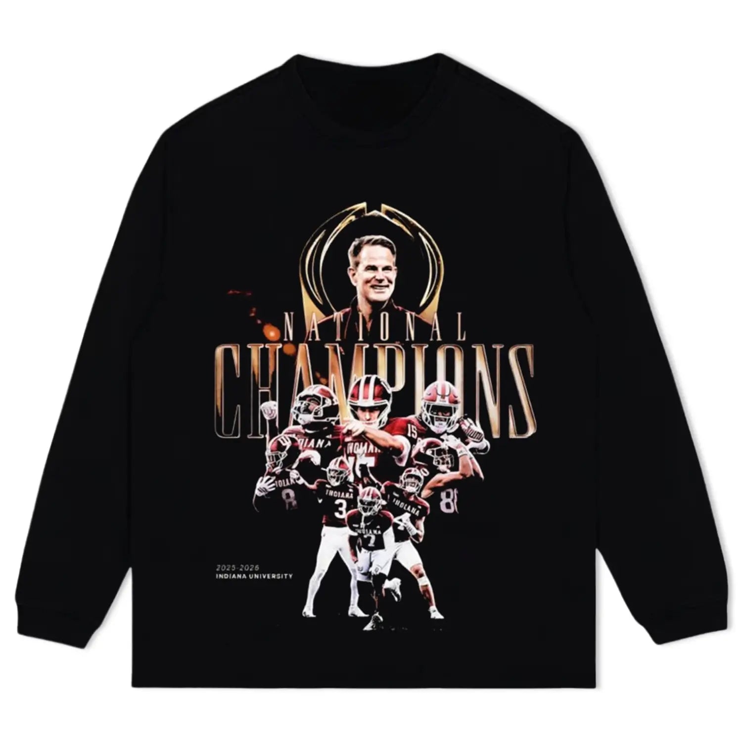 BLACK LONG SLEEVES T-SHIRT