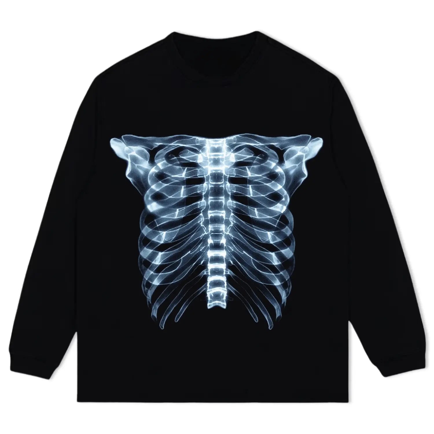 BLACK LONG SLEEVES T-SHIRT