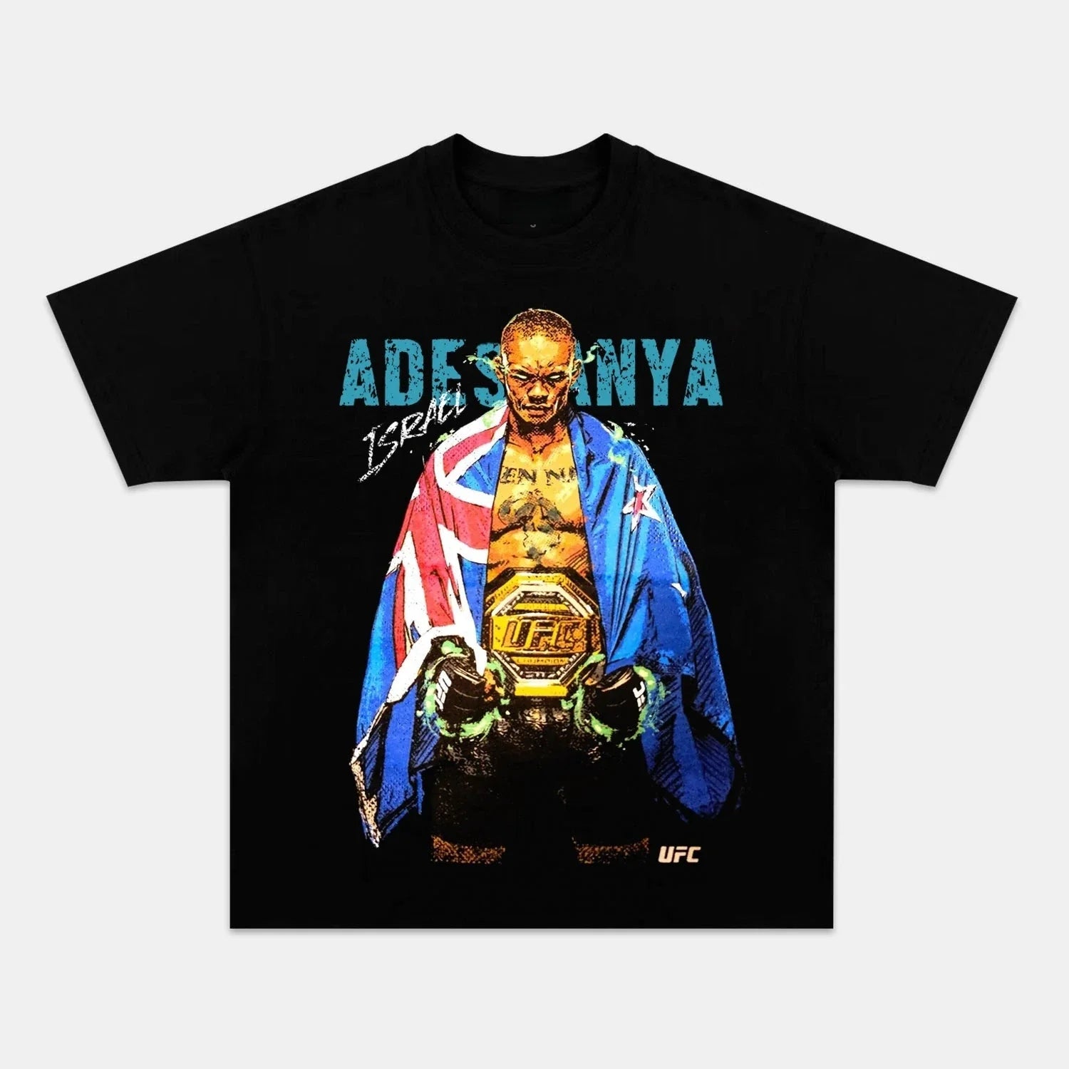 ISRAEL ADESANYA NEW2024 TEE - POPCHANGER